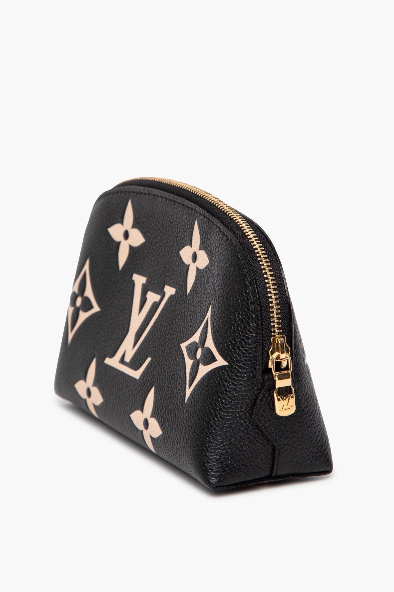 Louis Vuitton Black Empreinte Cosmetic Pouch