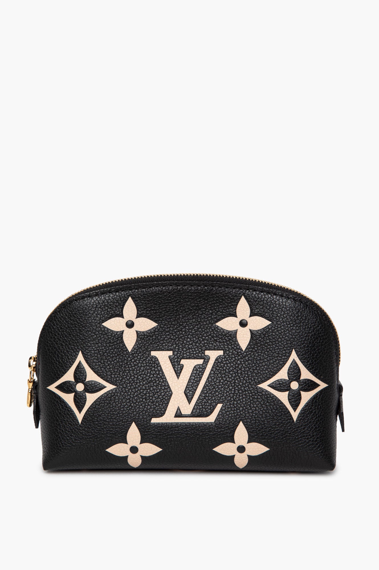 Louis Vuitton Black Empreinte Cosmetic Pouch