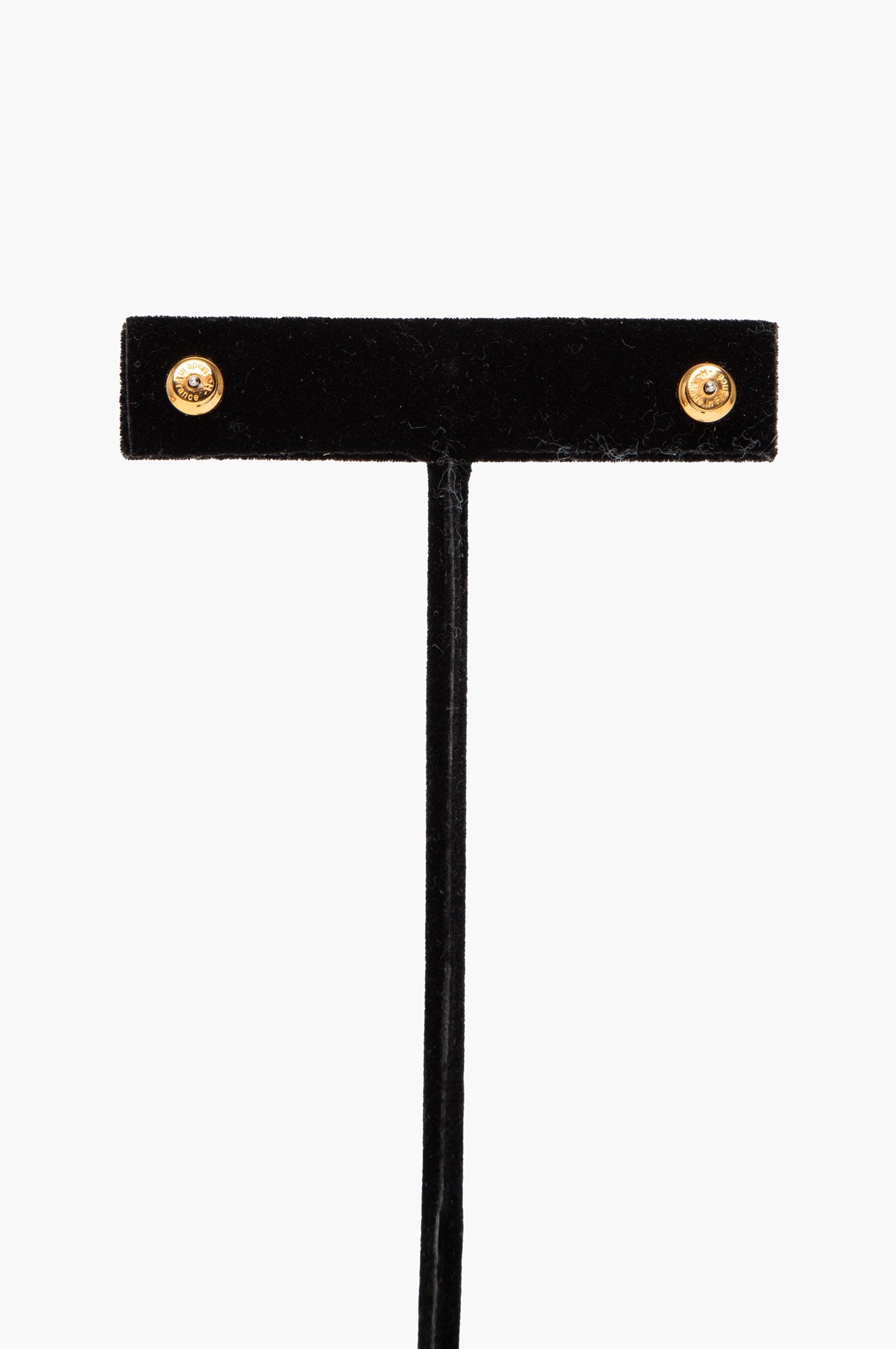 Hermès Yellow Gold Plated White Pop H earrings