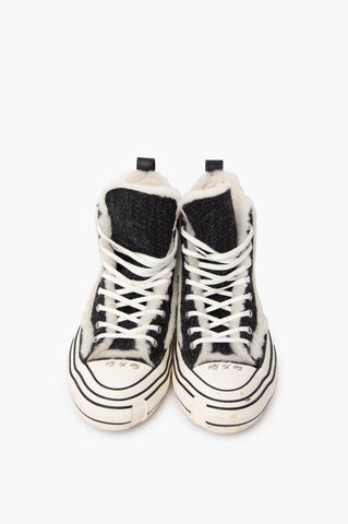 xVEssel Canvas Striped Sneaker Size 42 Mens