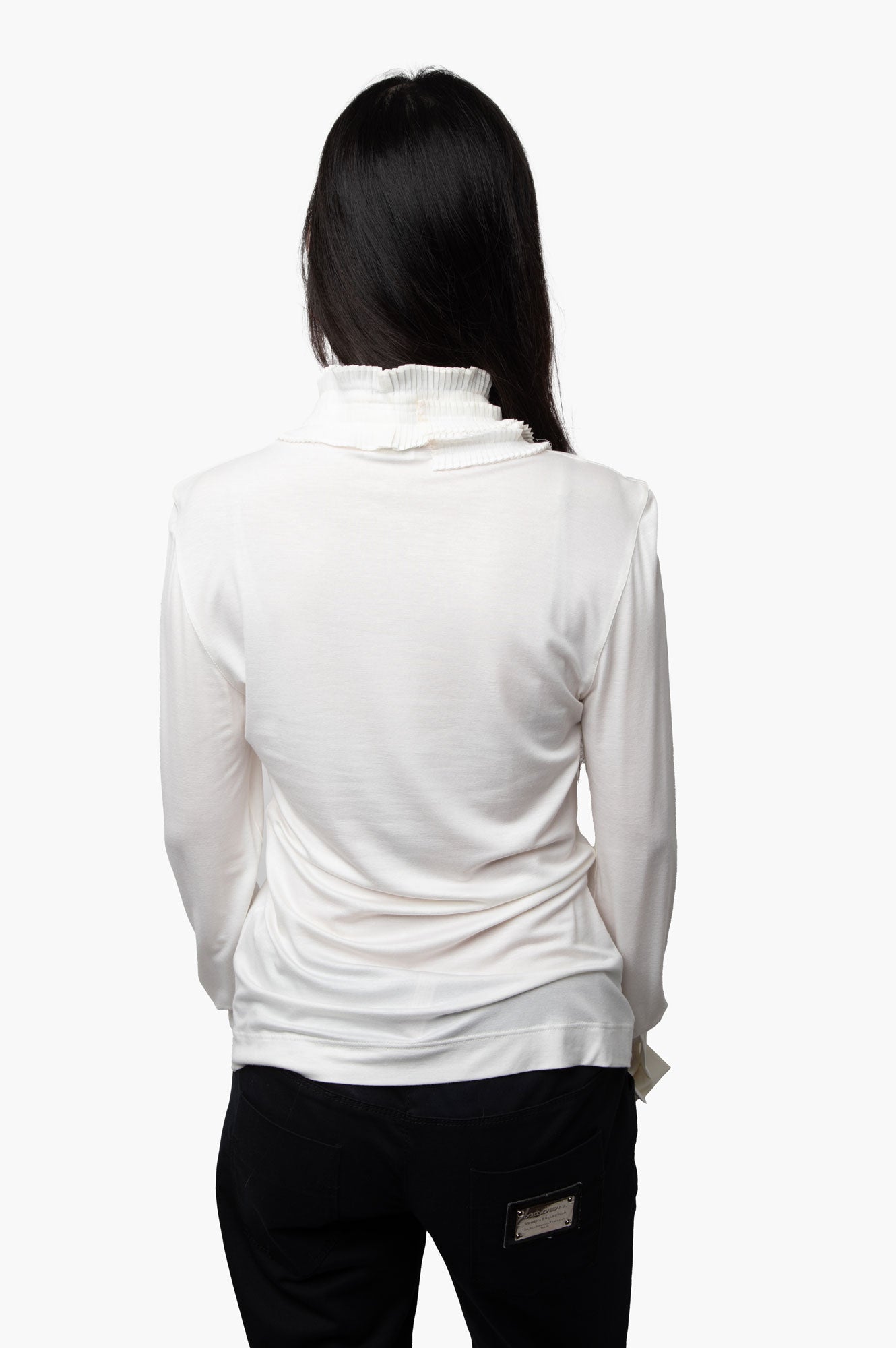 Akris White Shirt Size US 4
