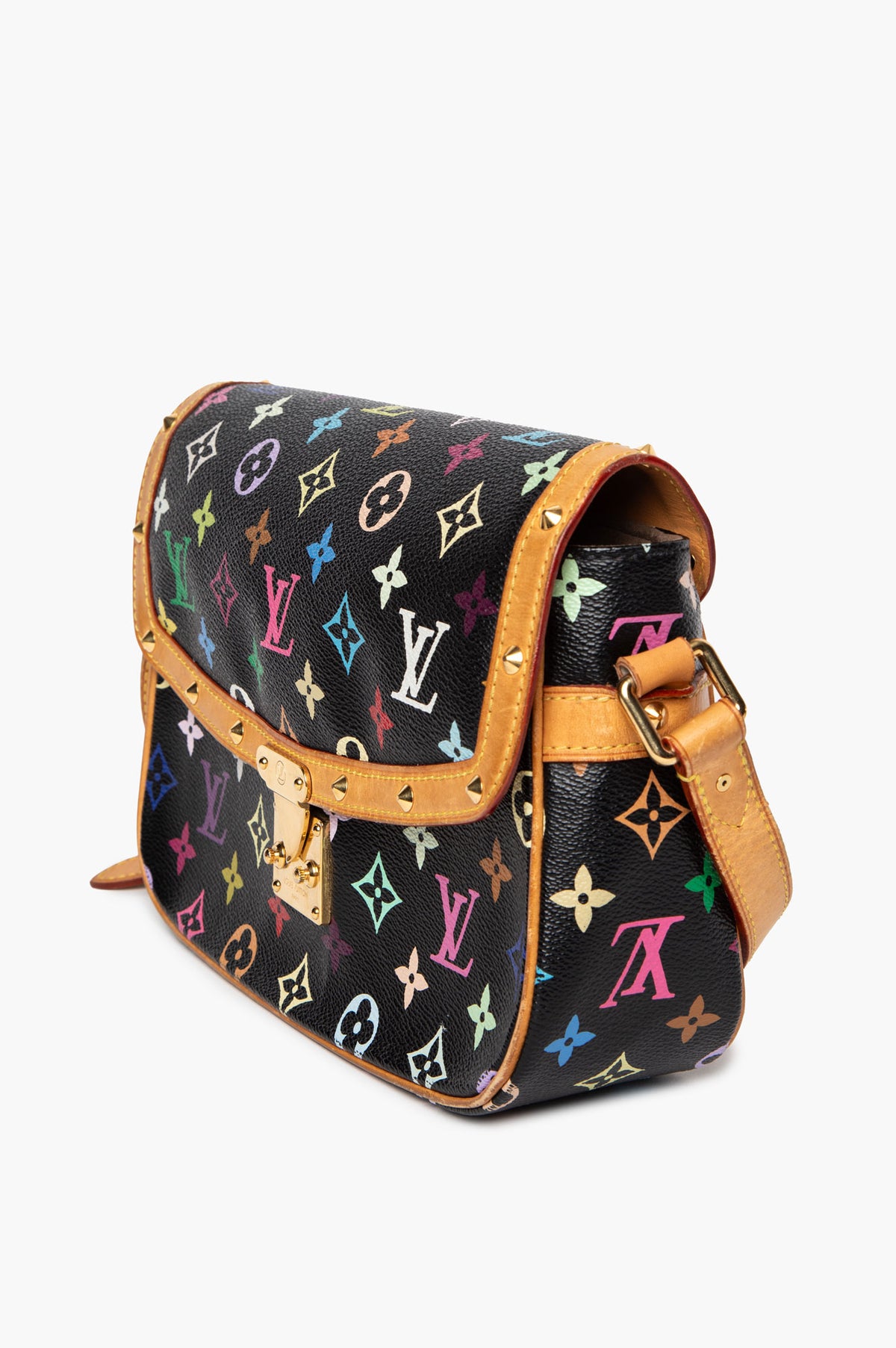 Louis Vuitton 2003 Murakami Monogram Multicolore Sologne Crossbody Bag