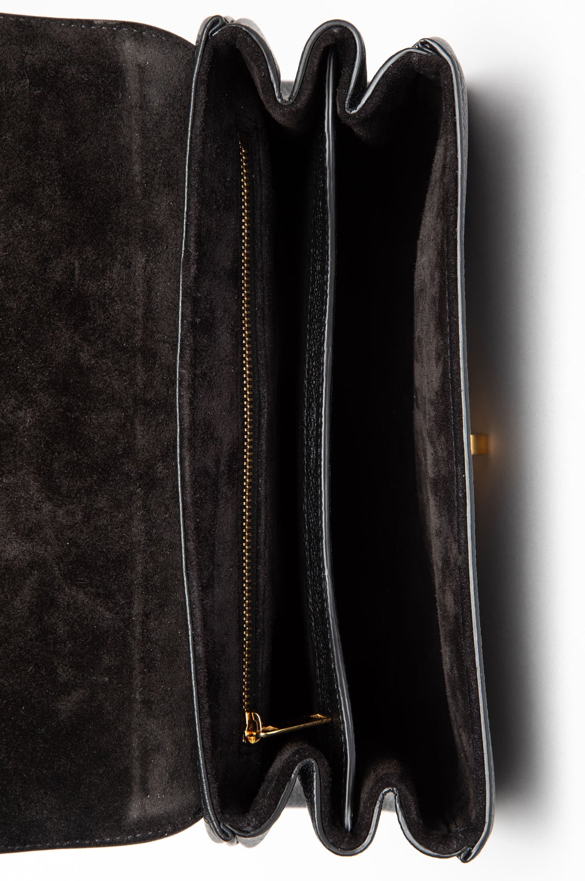 Celine Black Grained Leather Teen Soft 16 Bag