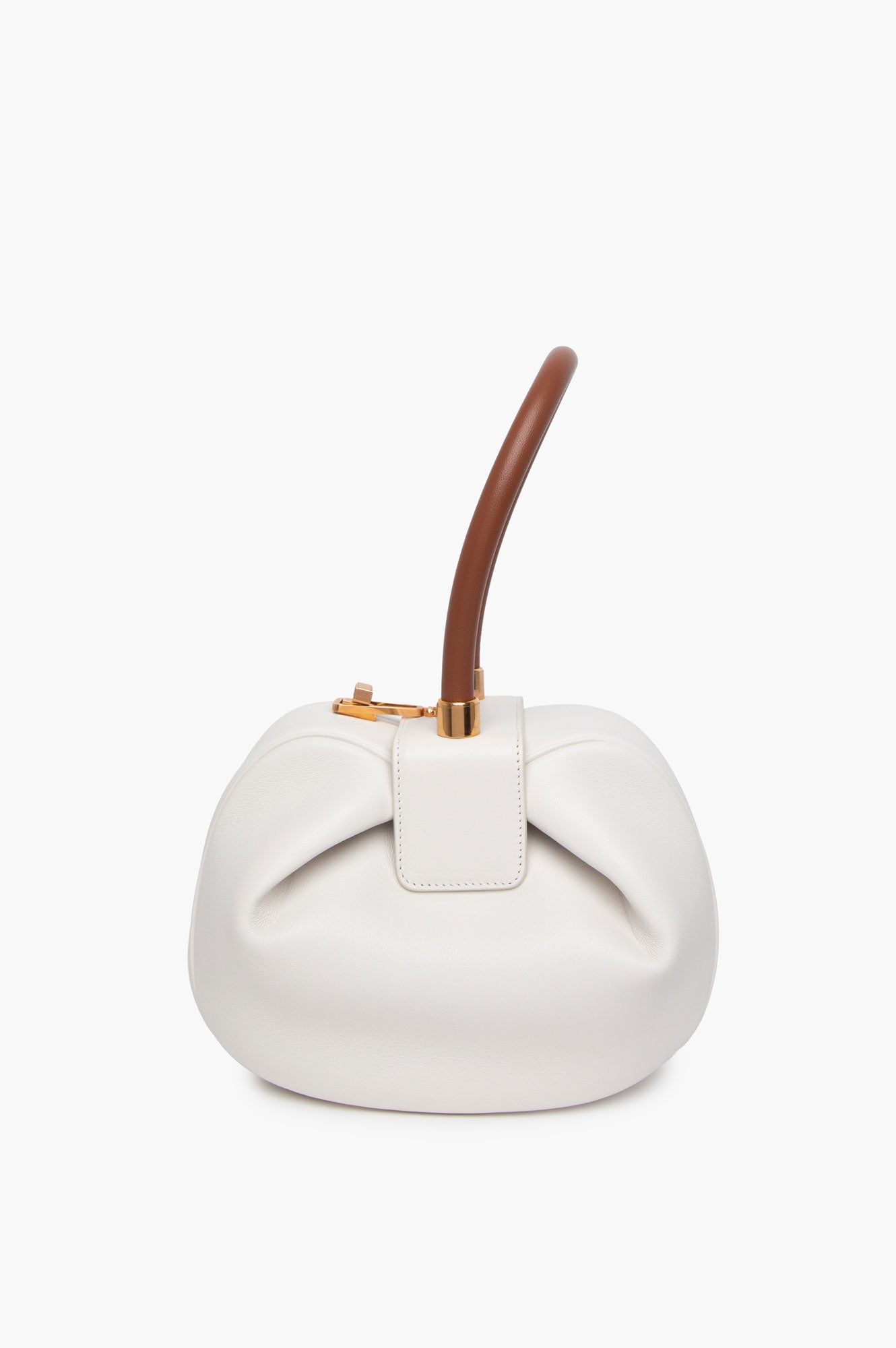 Gabriela Hearst White Nina Handle Bag