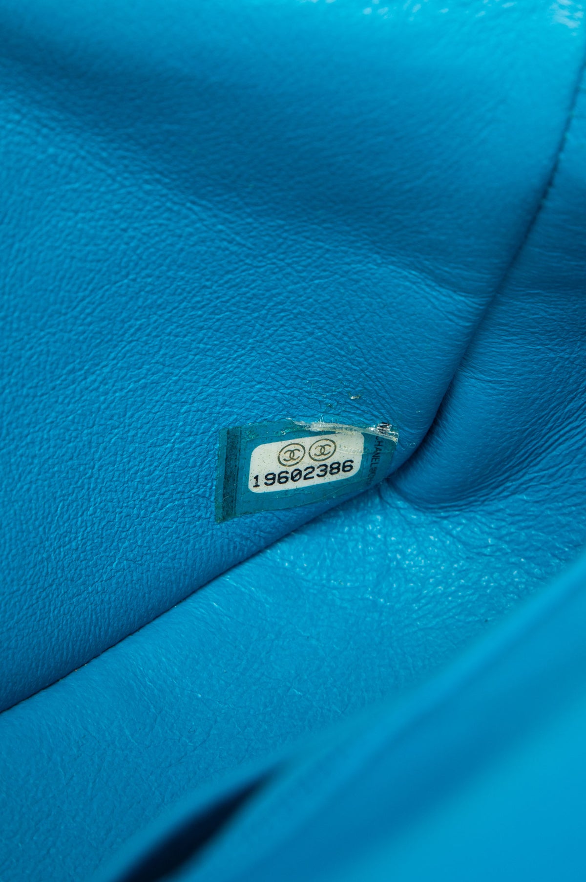 Chanel Turquoise Patent Mini Rectangular Flap Bag