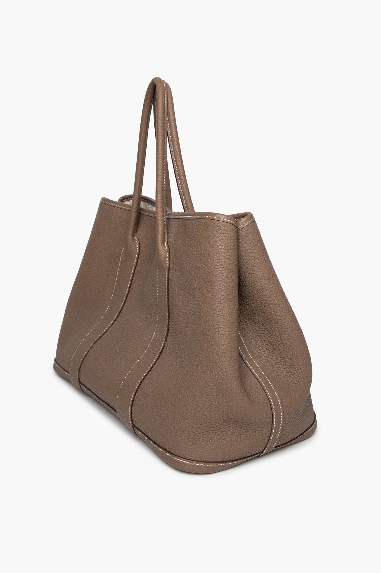 Hermès 2015 Etaupe Negonda Calfskin Garden Party 36