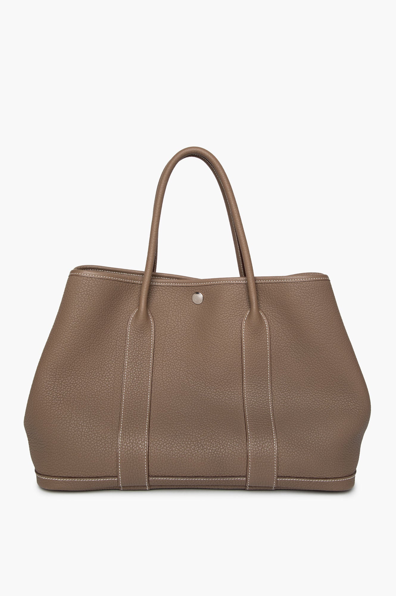 Hermès 2015 Etaupe Negonda Calfskin Garden Party 36