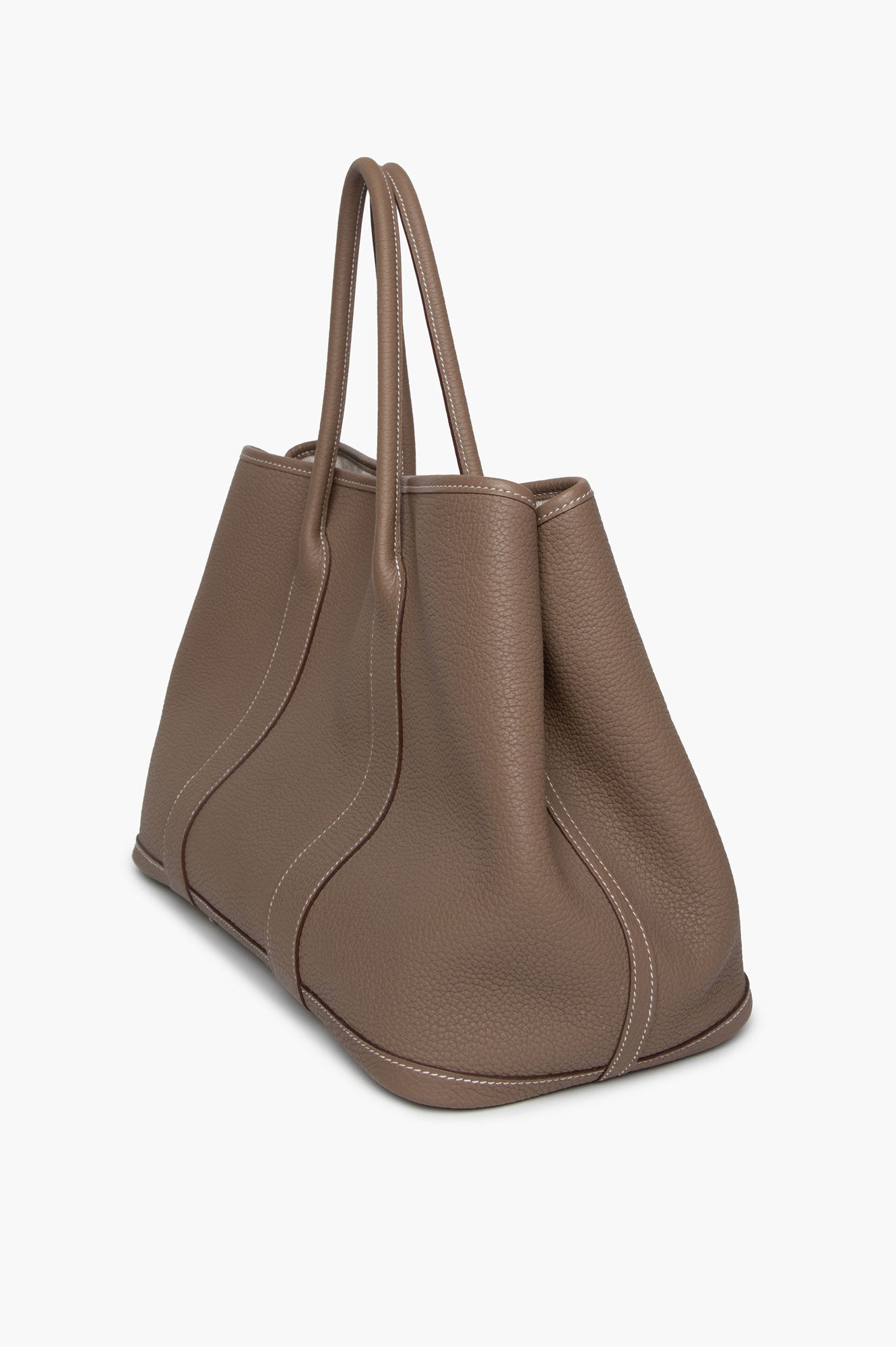 Hermès 2015 Etaupe Negonda Calfskin Garden Party 36
