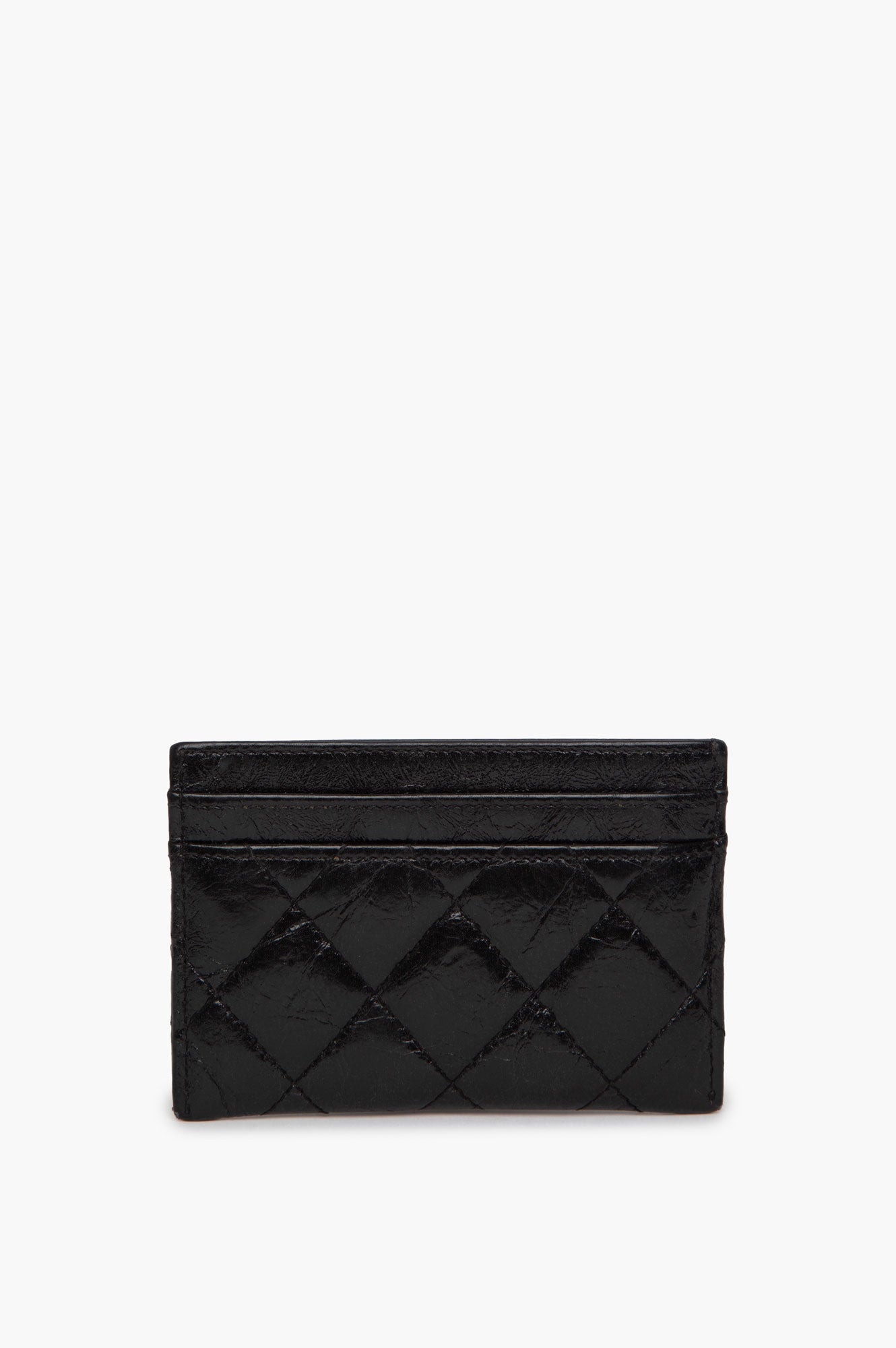 Chanel Black Boy Cradholder