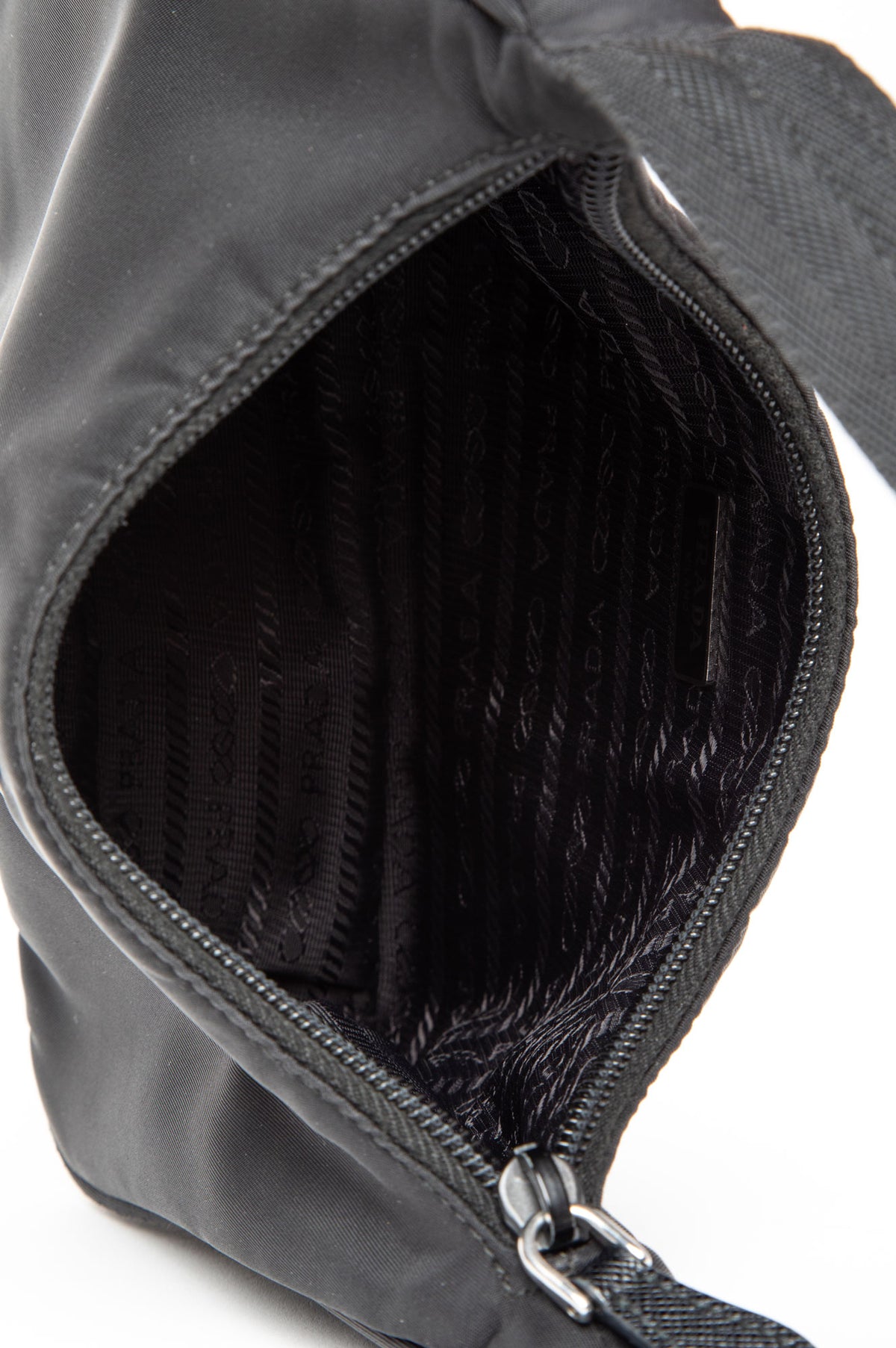 Prada Black Re-Nylon Prada Re-Edition 2000 Mini Bag