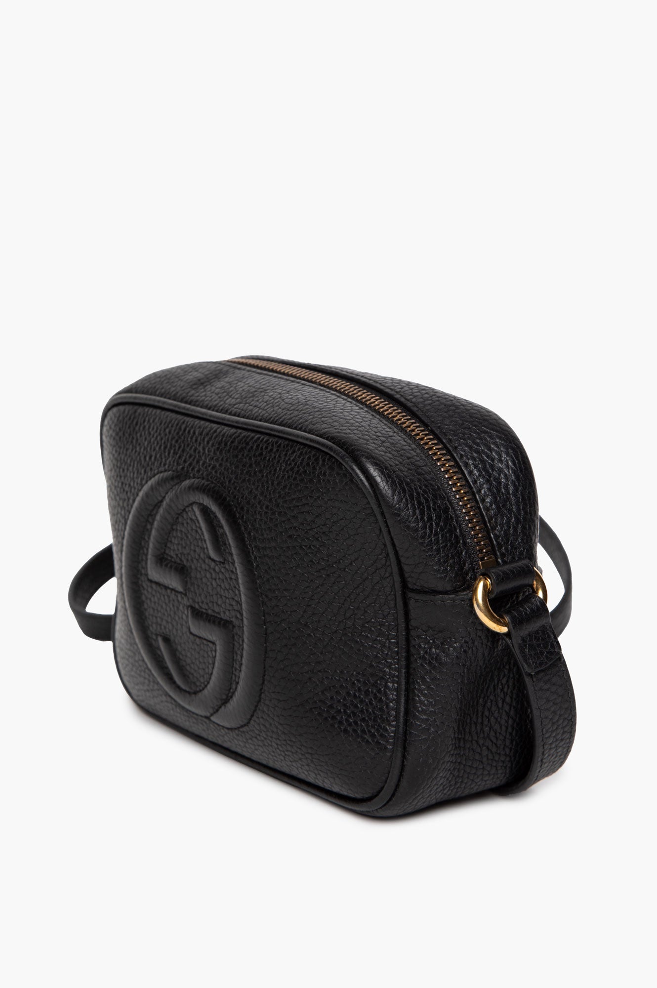 Gucci Soho Disco Mini Black Leather Shoulder Bag