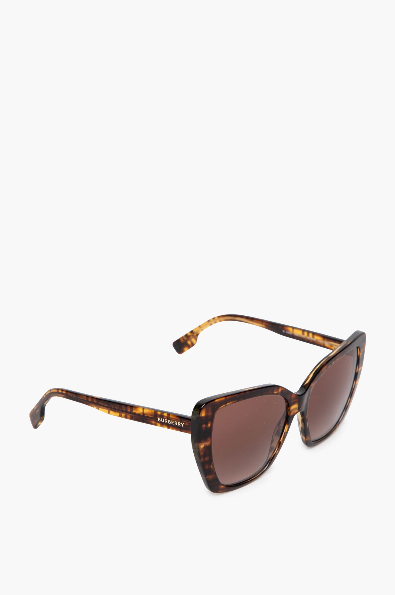 Burberry Top Check/Striped Brown Tamsin BE4366 Sunglasses