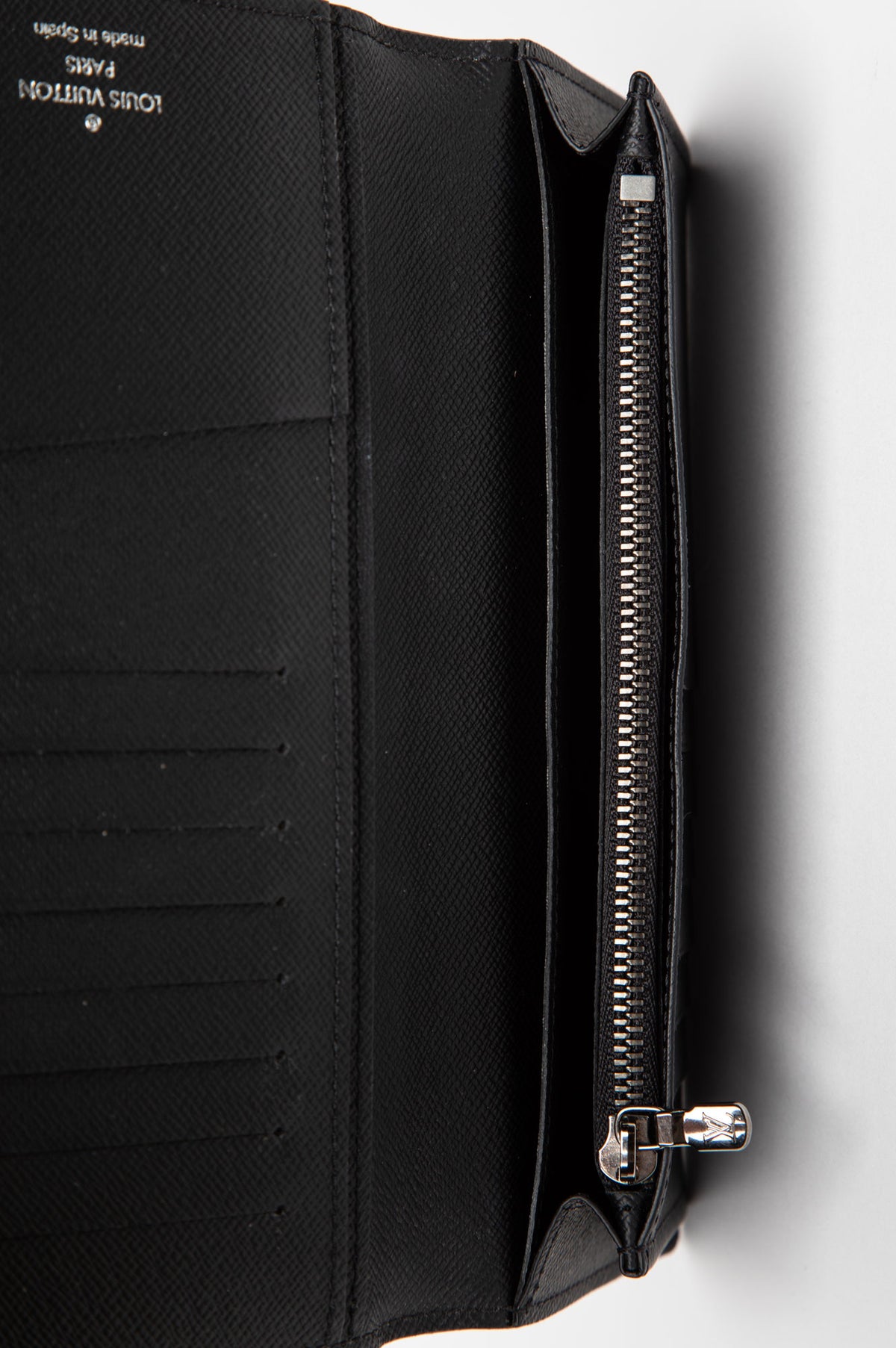 Louis Vuitton Monogram Eclipse Brazza Wallet