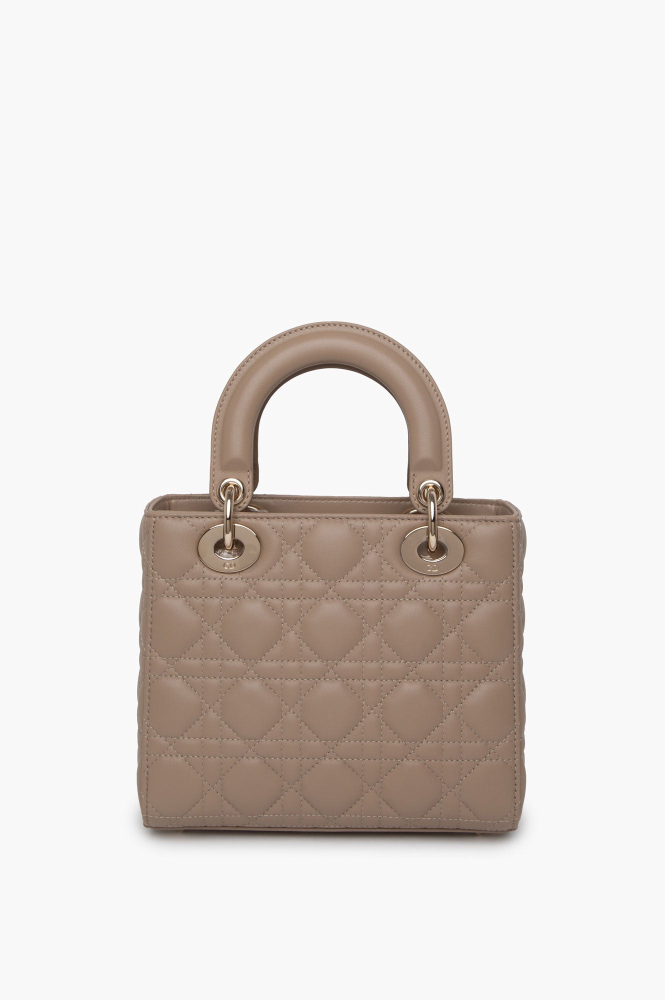 Christian Dior Hazelnut Small Lady Dior My ABCDior Bag