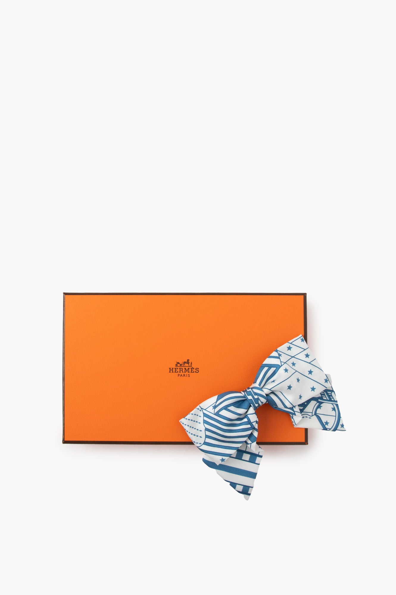 Hermes Blue Hair Clip Size PM
