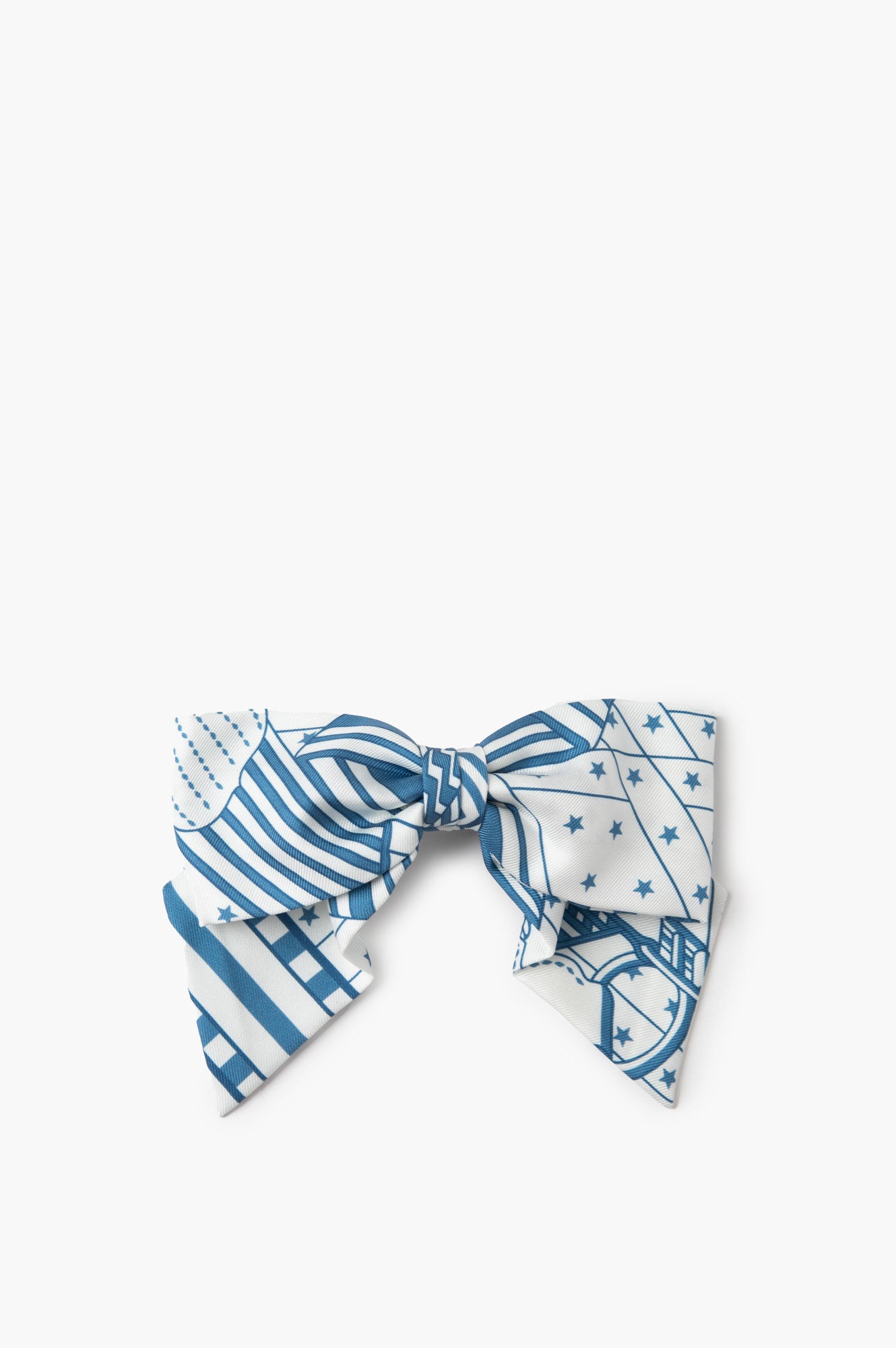 Hermes Blue Hair Clip Size PM