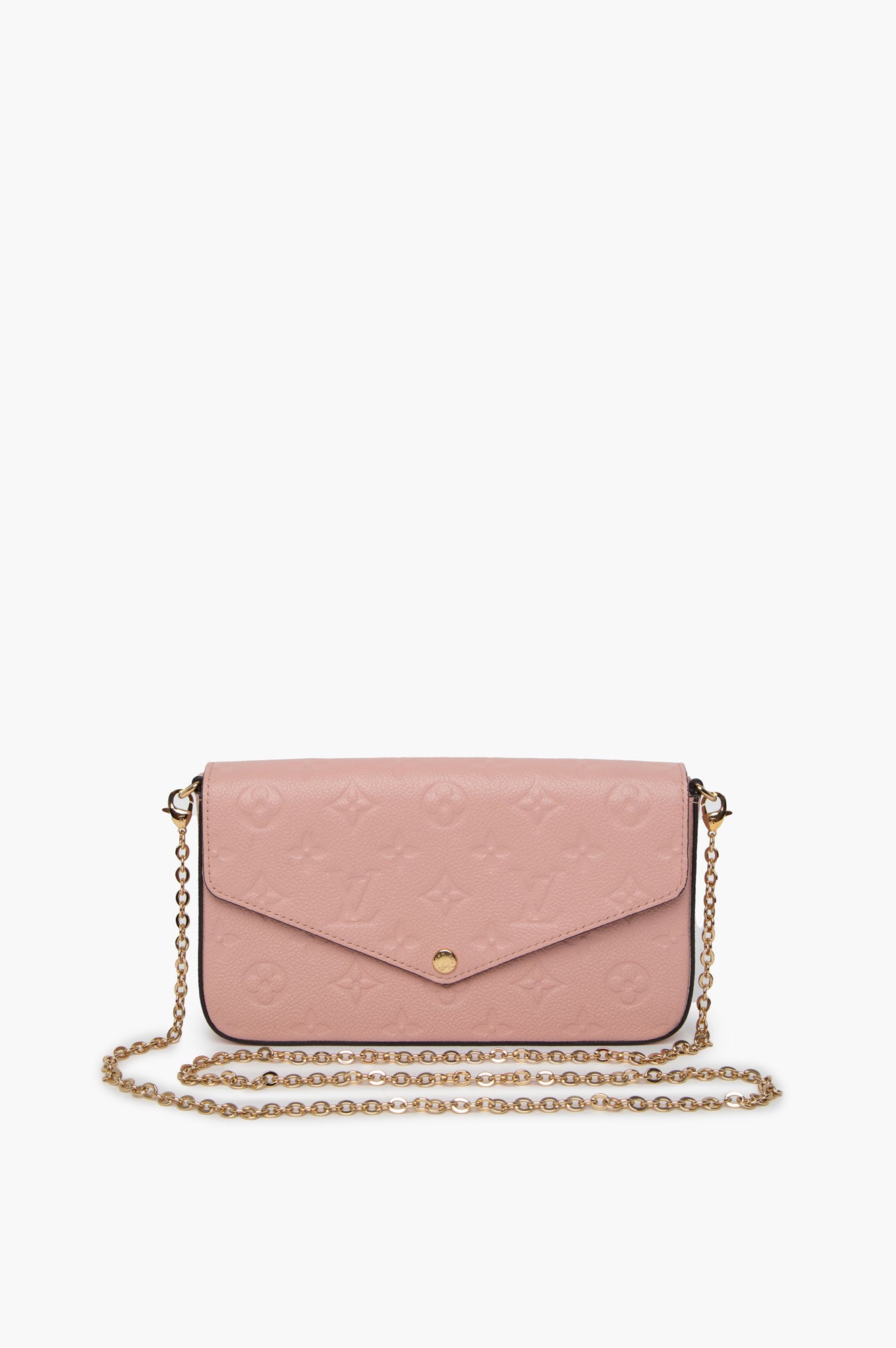 Louis Vuitton Pink Empreinte Pochette Bag