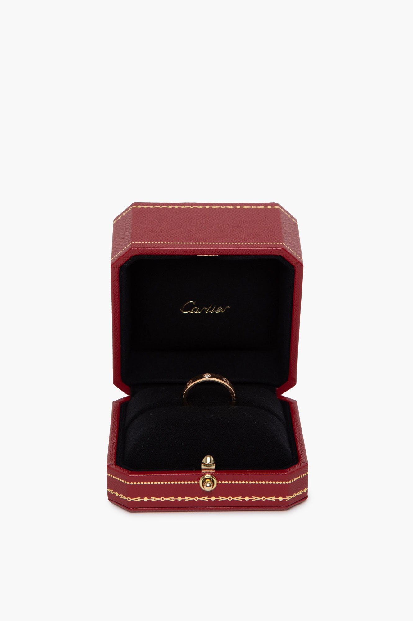 Cartier Love Ring With 1 Diamond Size 55