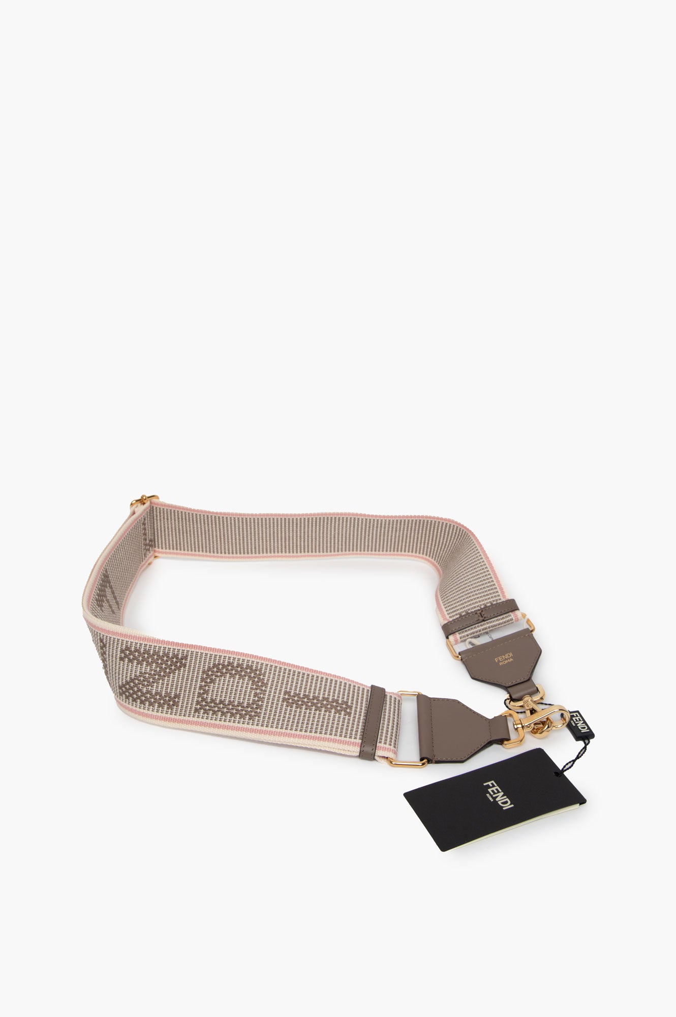 Fendi Beige Strap You Canvas Strap