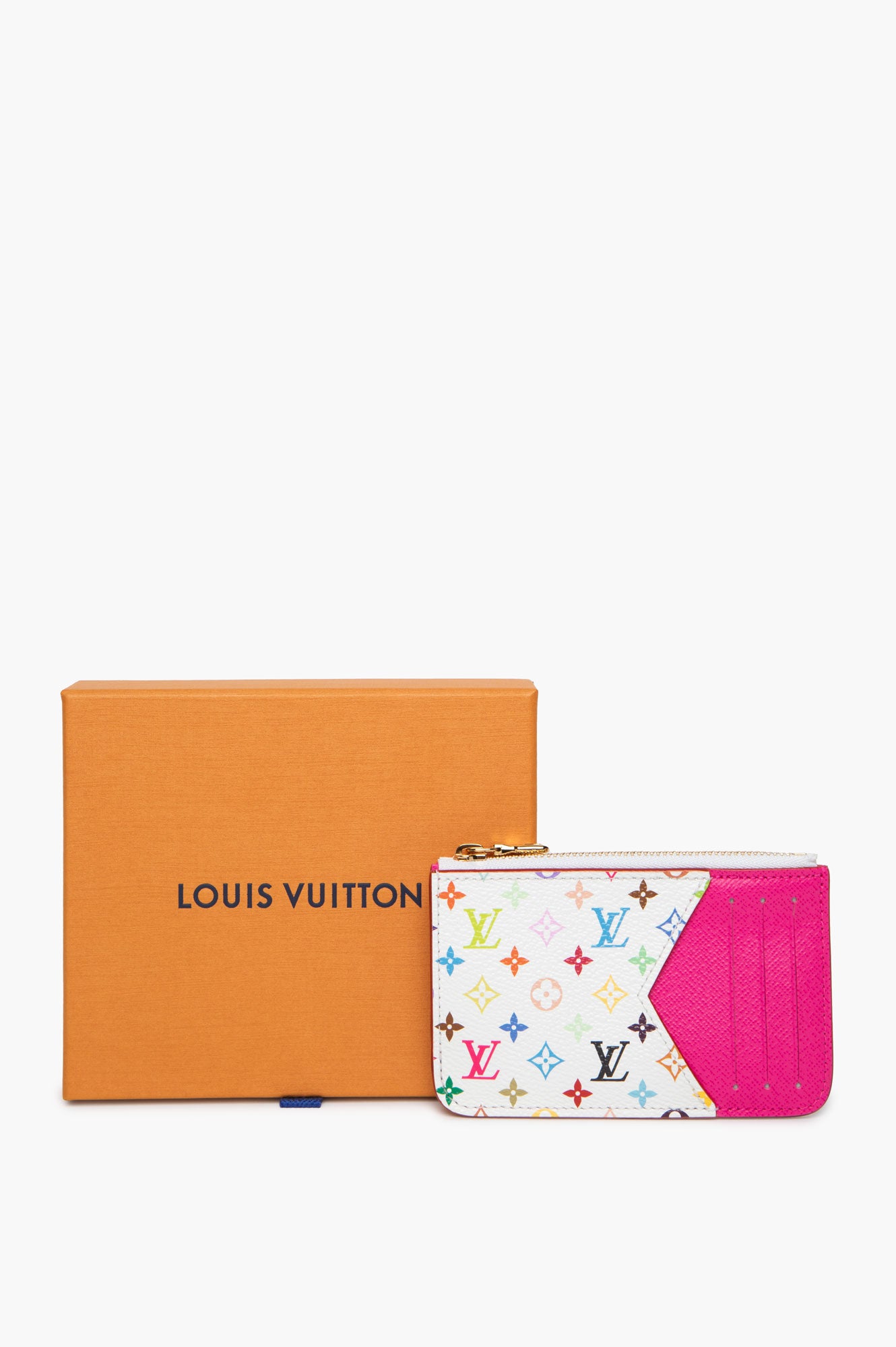 Louis Vuitton x Takashi Murakami Kawaii Pink Romy Cardholder