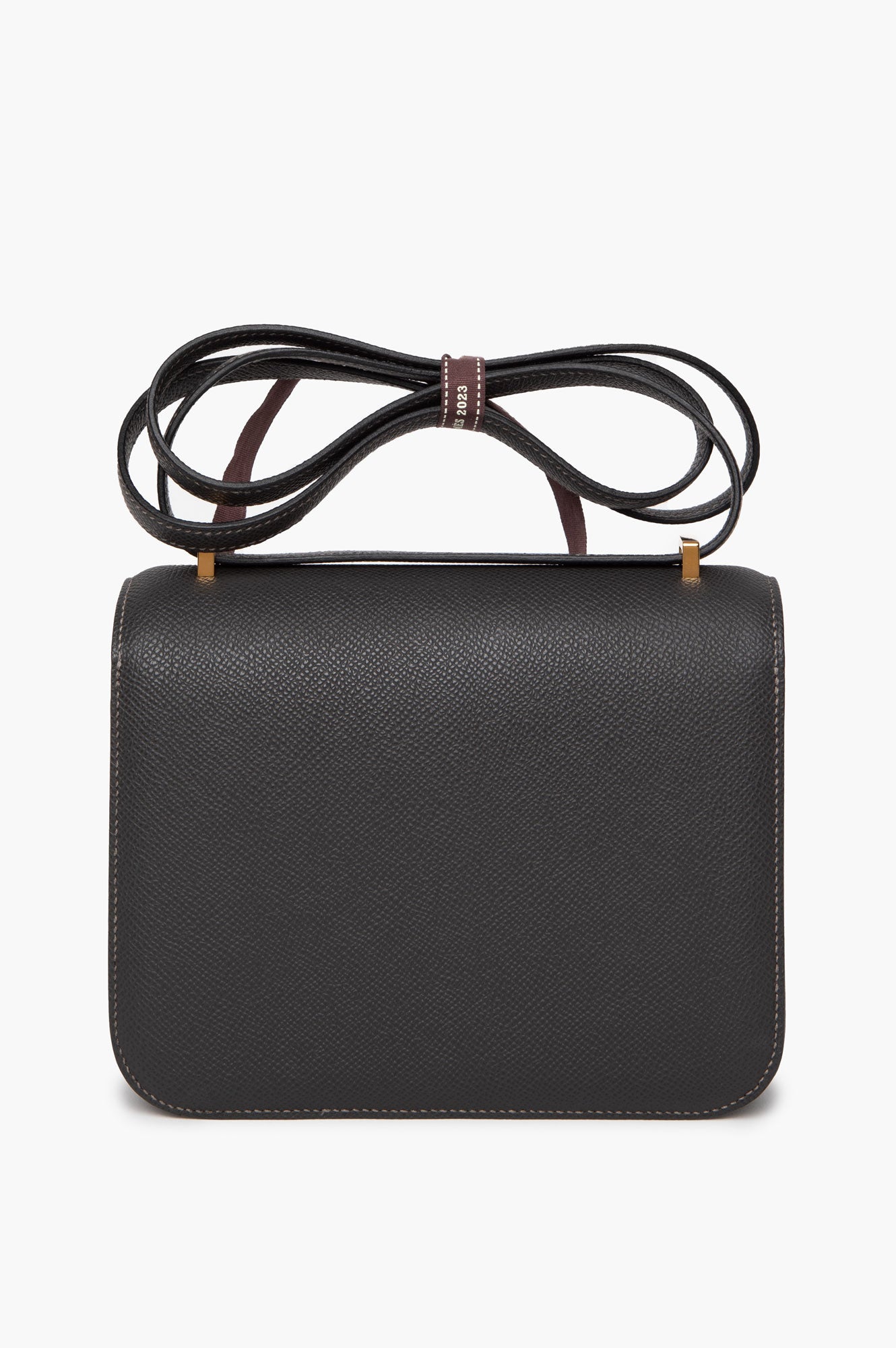 Hermès Constance 18 Graphite Epsom Leather with Gold Hardware