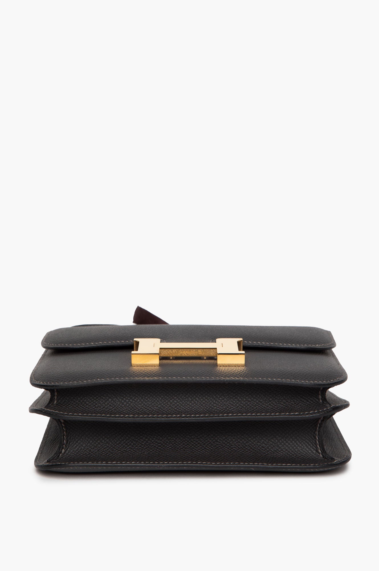 Hermès Constance 18 Graphite Epsom Leather with Gold Hardware