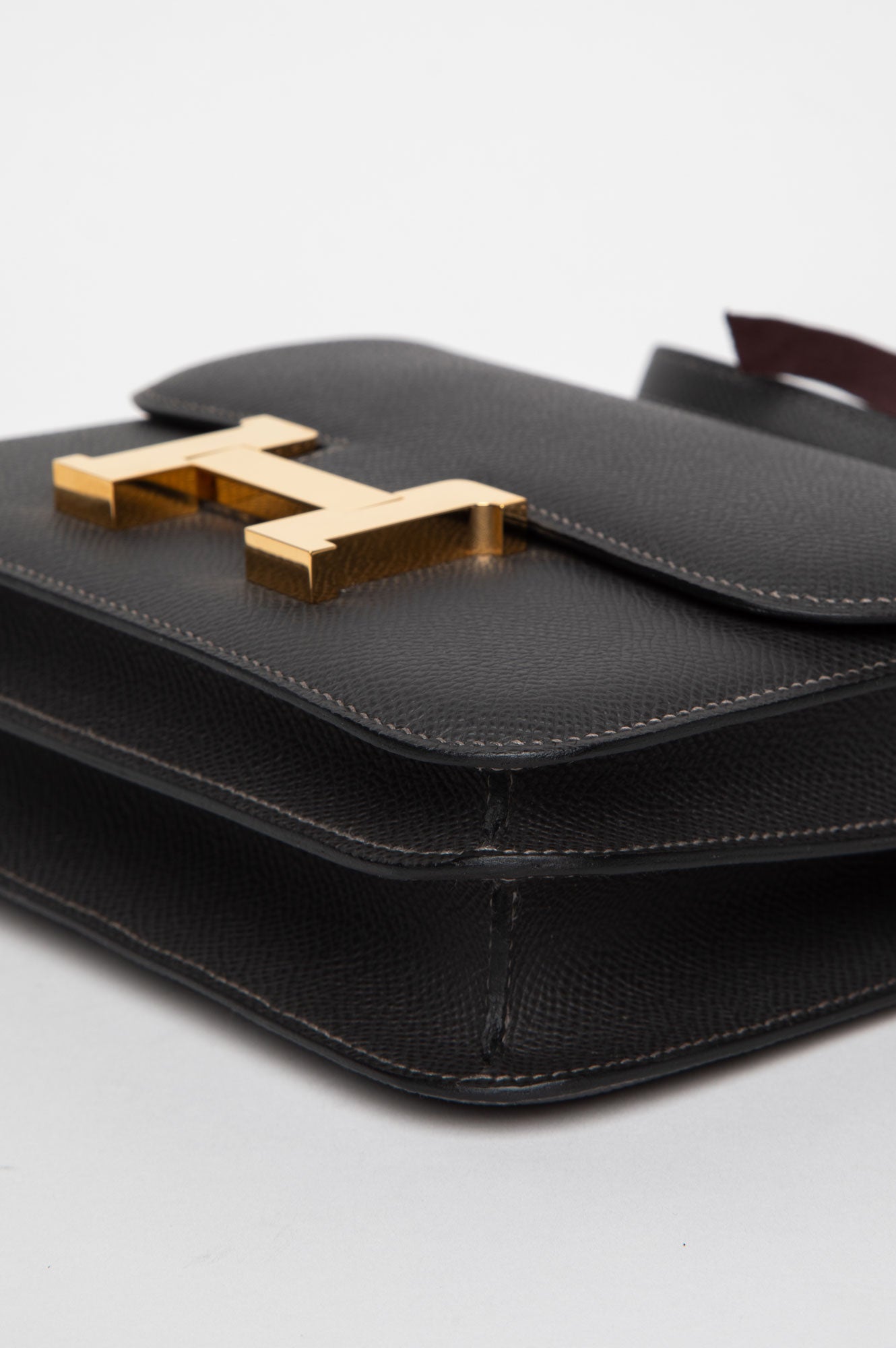 Hermès Constance 18 Graphite Epsom Leather with Gold Hardware