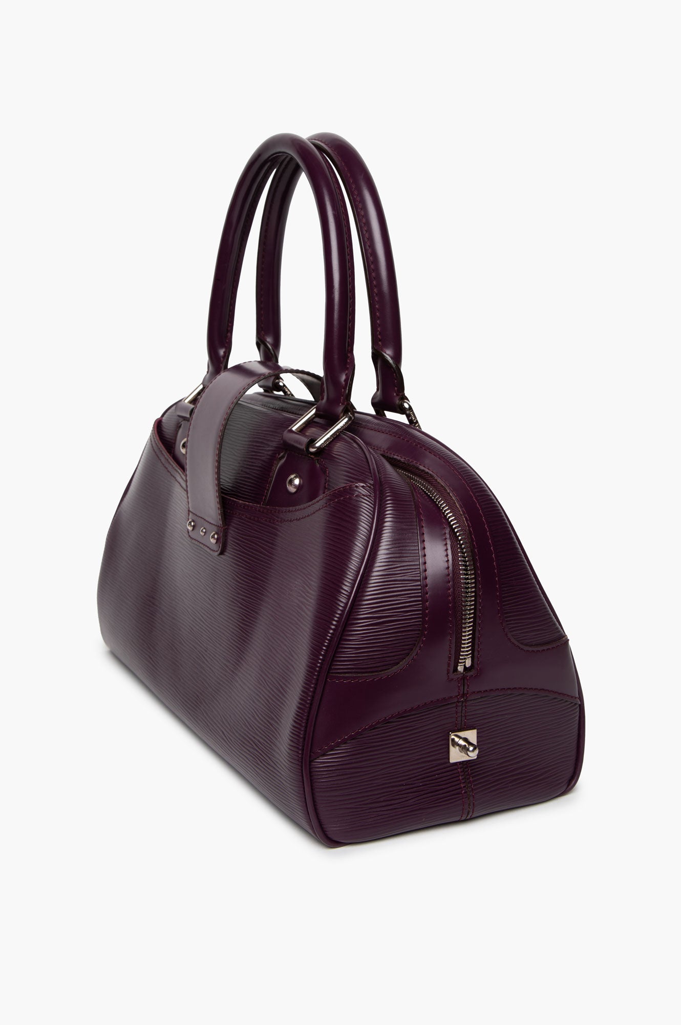 Louis Vuitton Cassis Epi GM Montaigne Bowling Bag