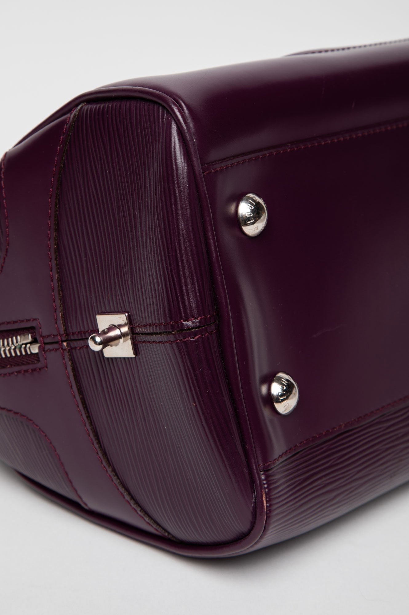 Louis Vuitton Cassis Epi GM Montaigne Bowling Bag