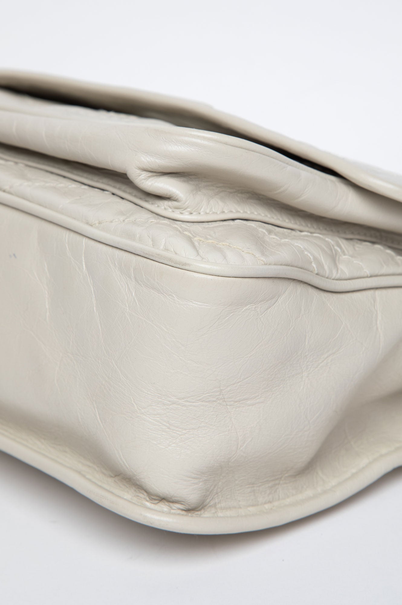 Saint Laurent Off White Medium Niki Bag