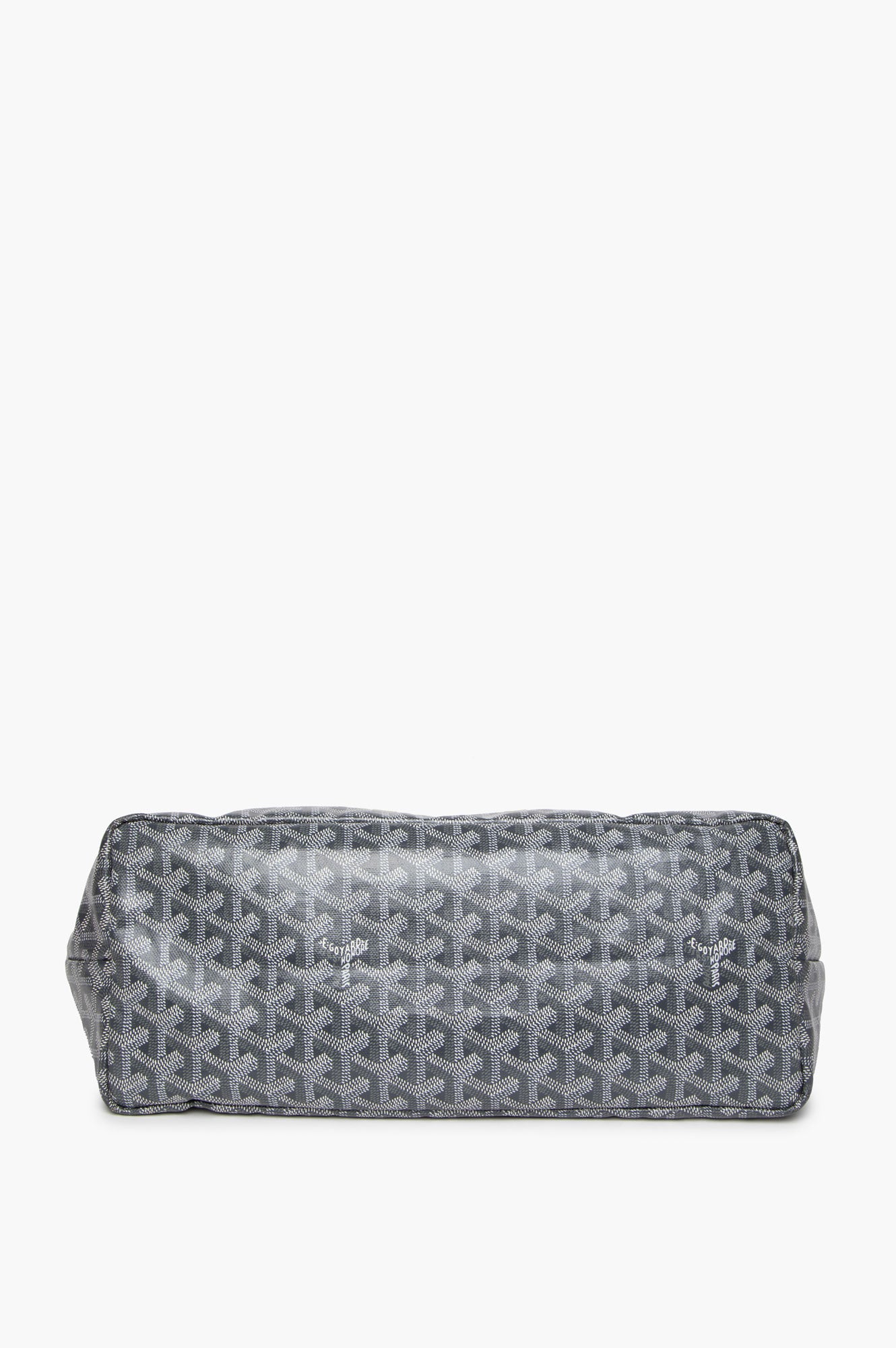 Goyard Grey Goyardine St. Louis MM With Pouch