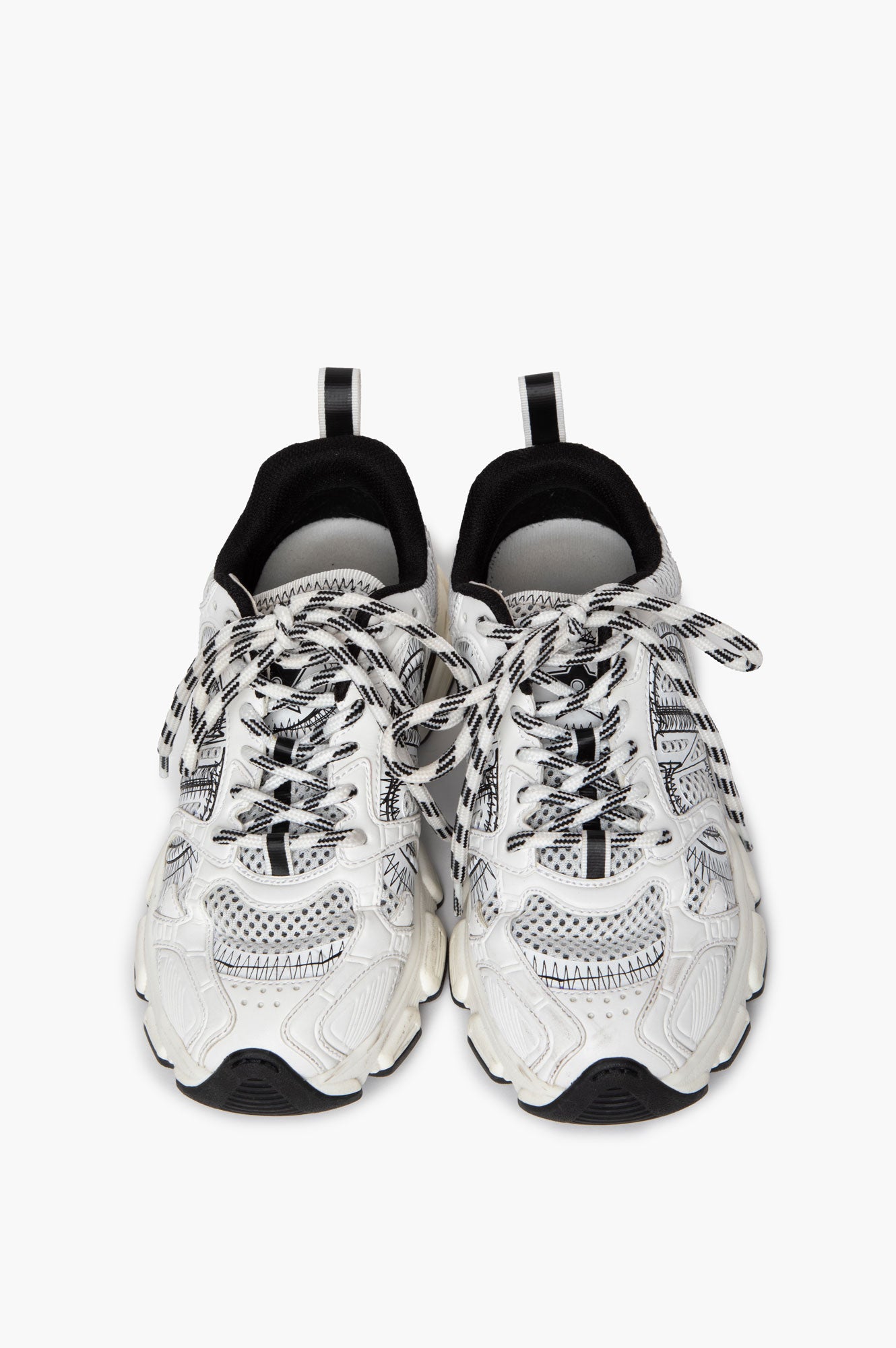Christian Dior White Mesh Chrono Sneakers Size 36