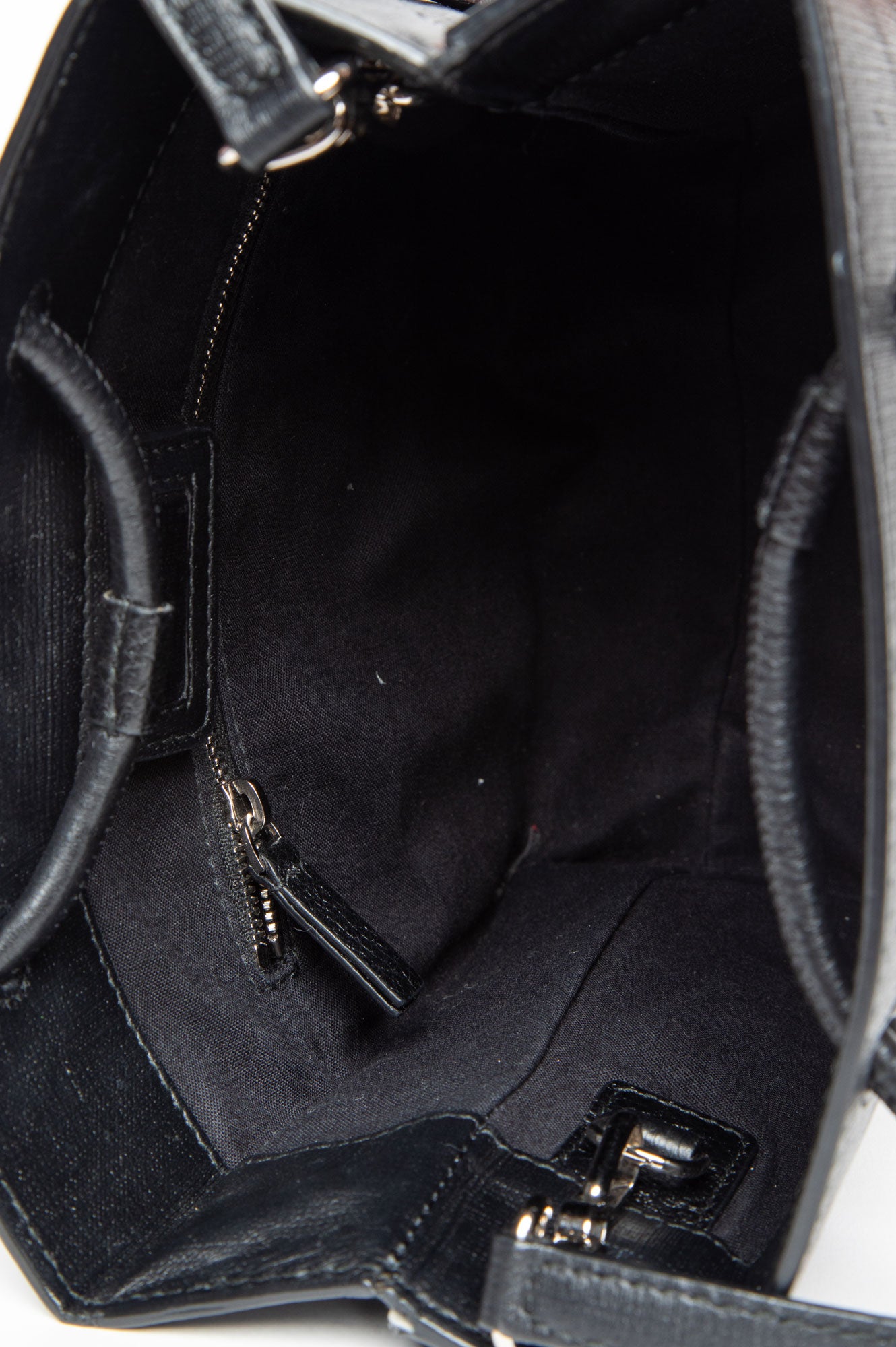 Balenciaga Black Embossed Calfskin XXS Shopping Tote