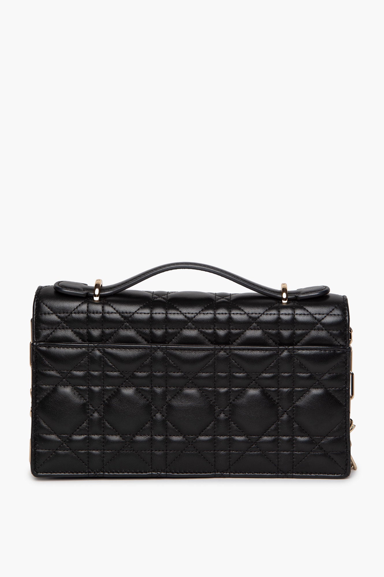 Christian Dior Black Cannage Lambskin My Dior Mini Bag