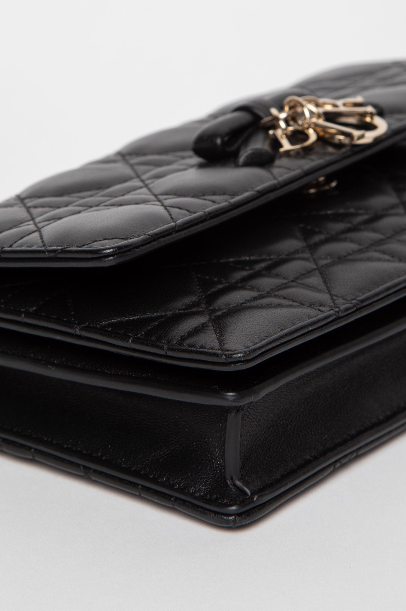 Christian Dior Black Cannage Lambskin My Dior Mini Bag
