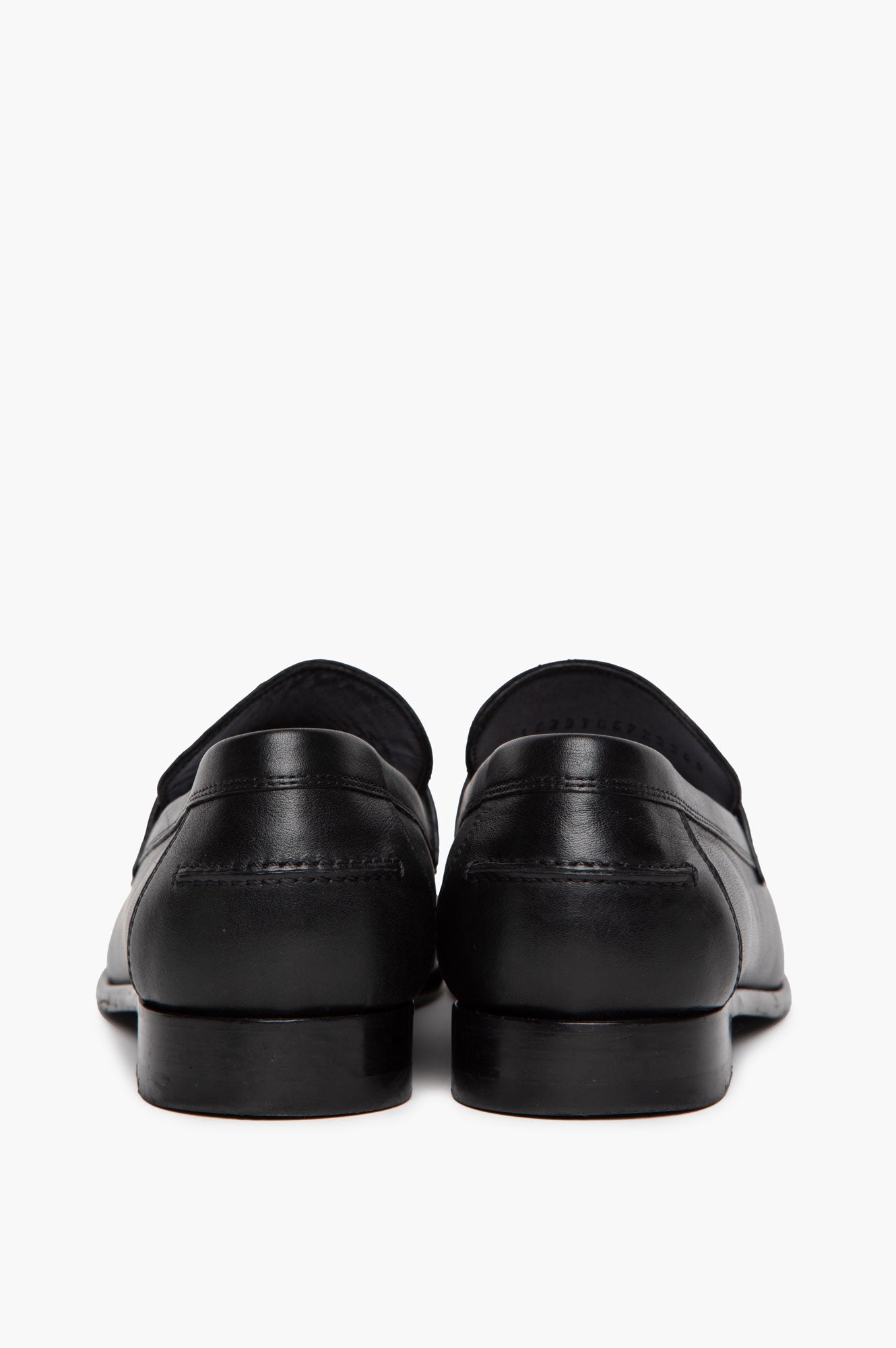 Hermes Black Leather GHW Destin Loafer Size 40
