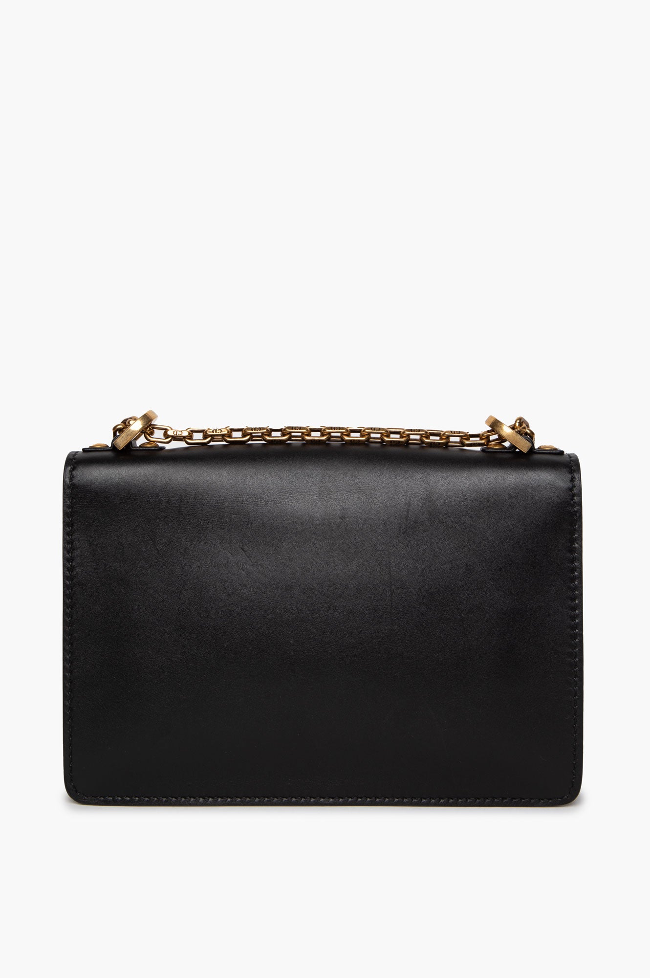 Christian Dior Black Leather Medium J'Adior Chain Shoulder Bag