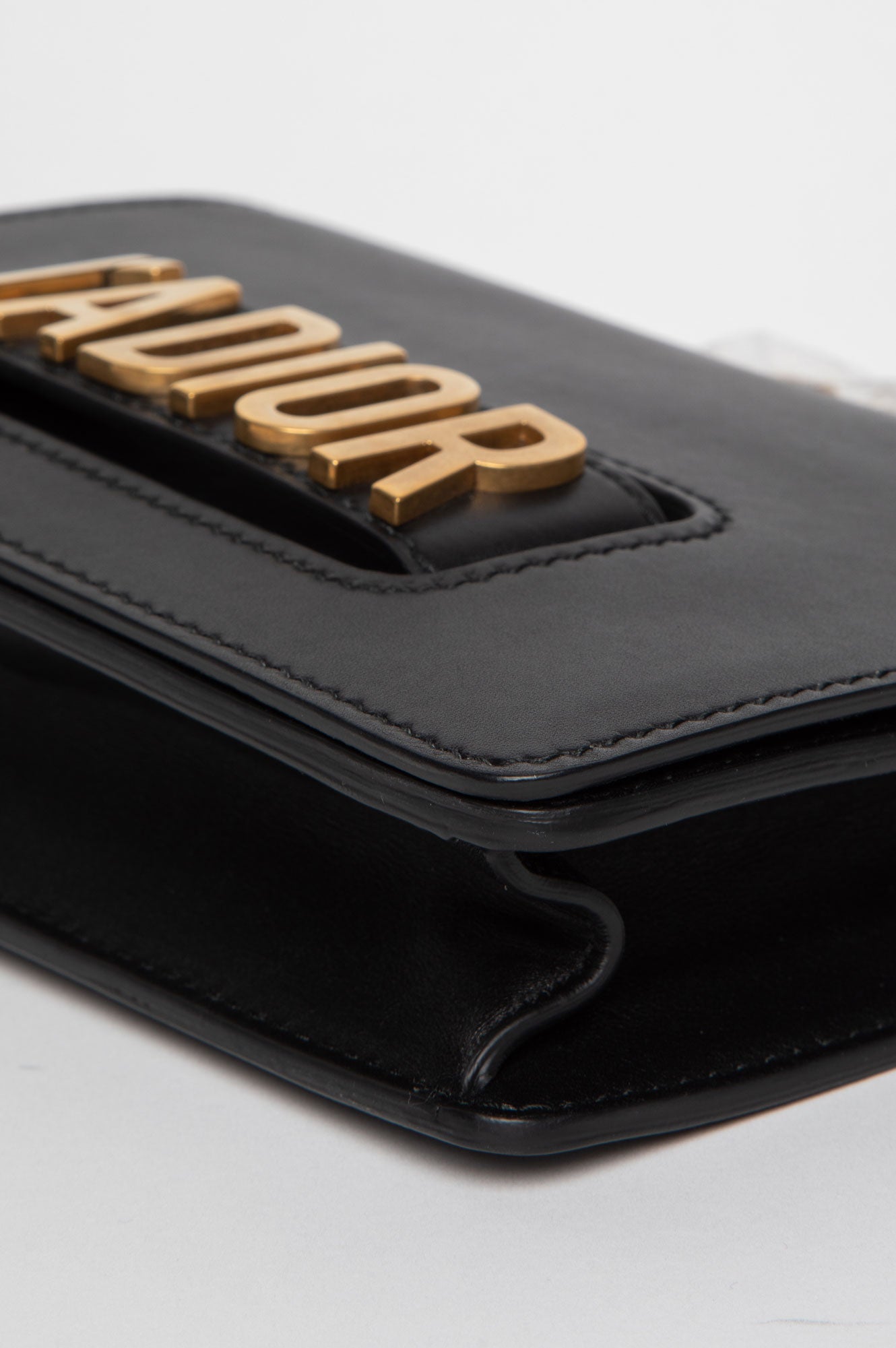 Christian Dior Black Leather Medium J'Adior Chain Shoulder Bag