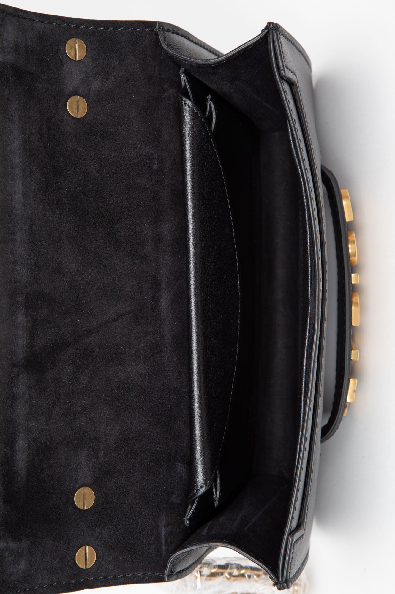 Christian Dior Black Leather Medium J'Adior Chain Shoulder Bag