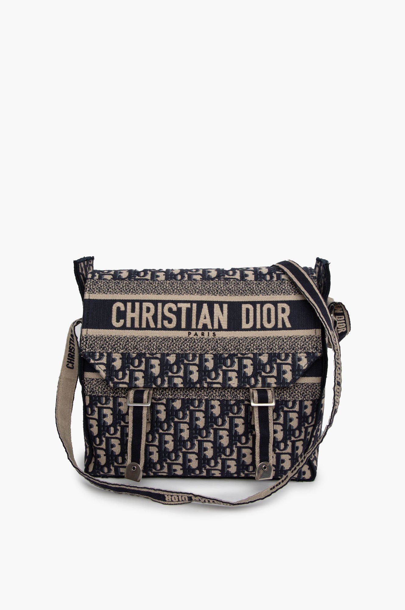Christian Dior Oblique Jacquard Diorcamp Bag