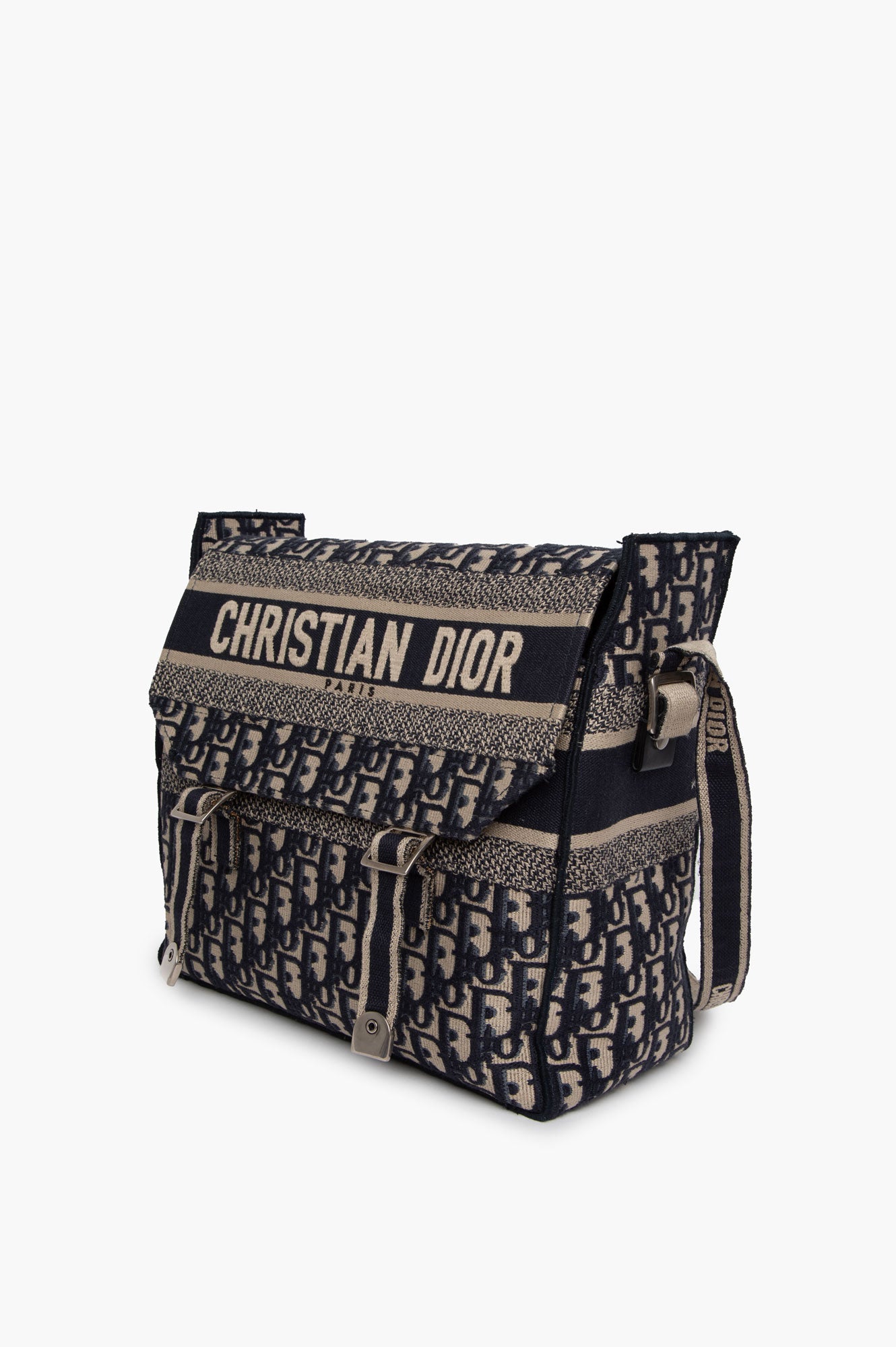 Christian Dior Oblique Jacquard Diorcamp Bag