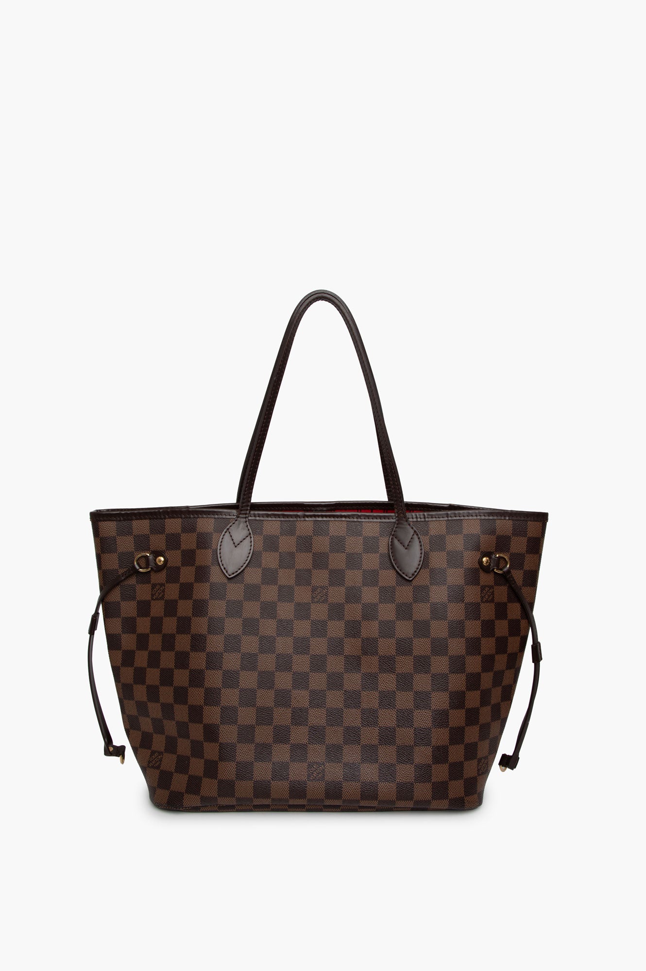 Louis Vuitton Damier Ebene Neverfull MM Tote Bag