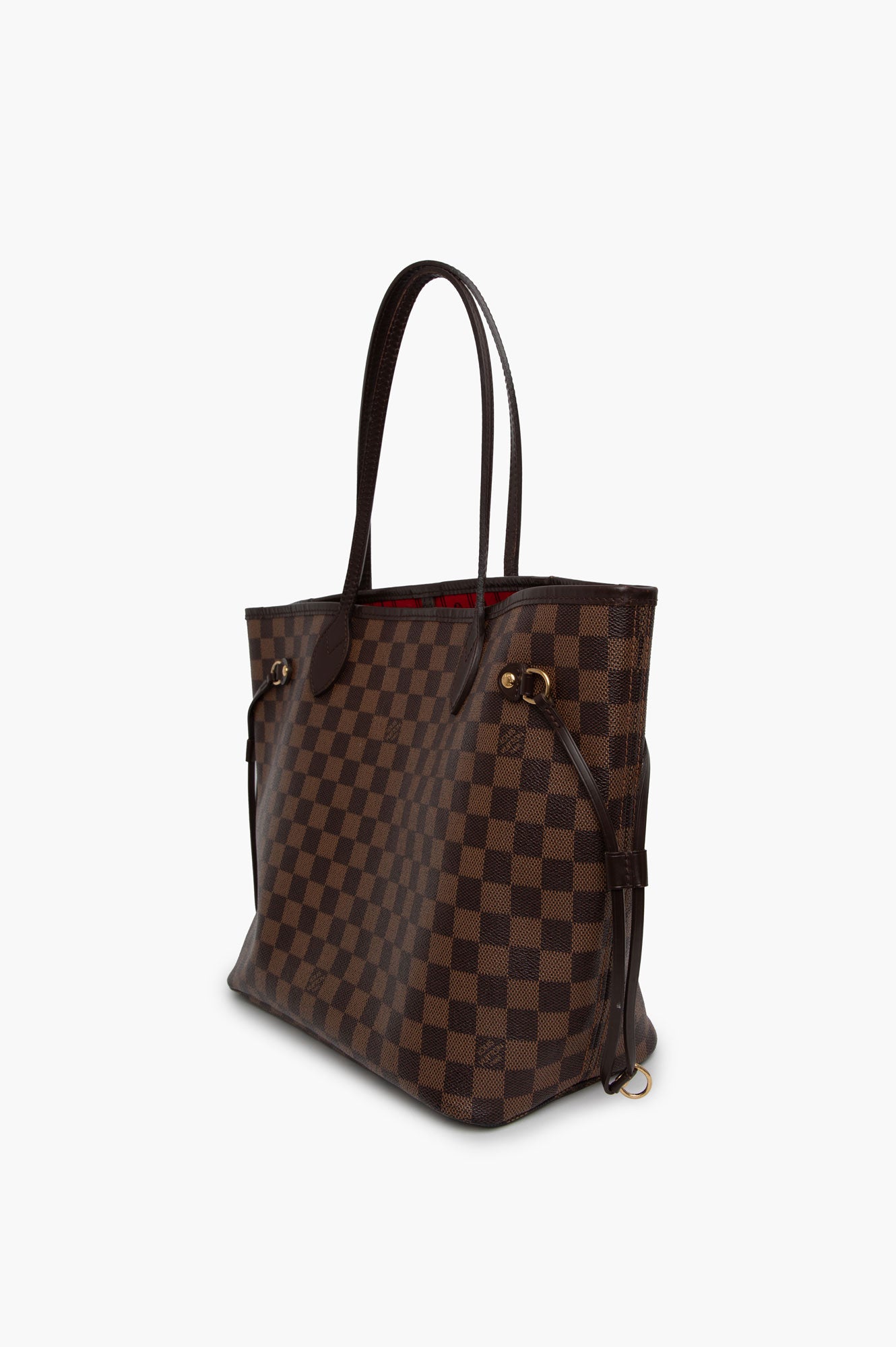 Louis Vuitton Damier Ebene Neverfull MM Tote Bag
