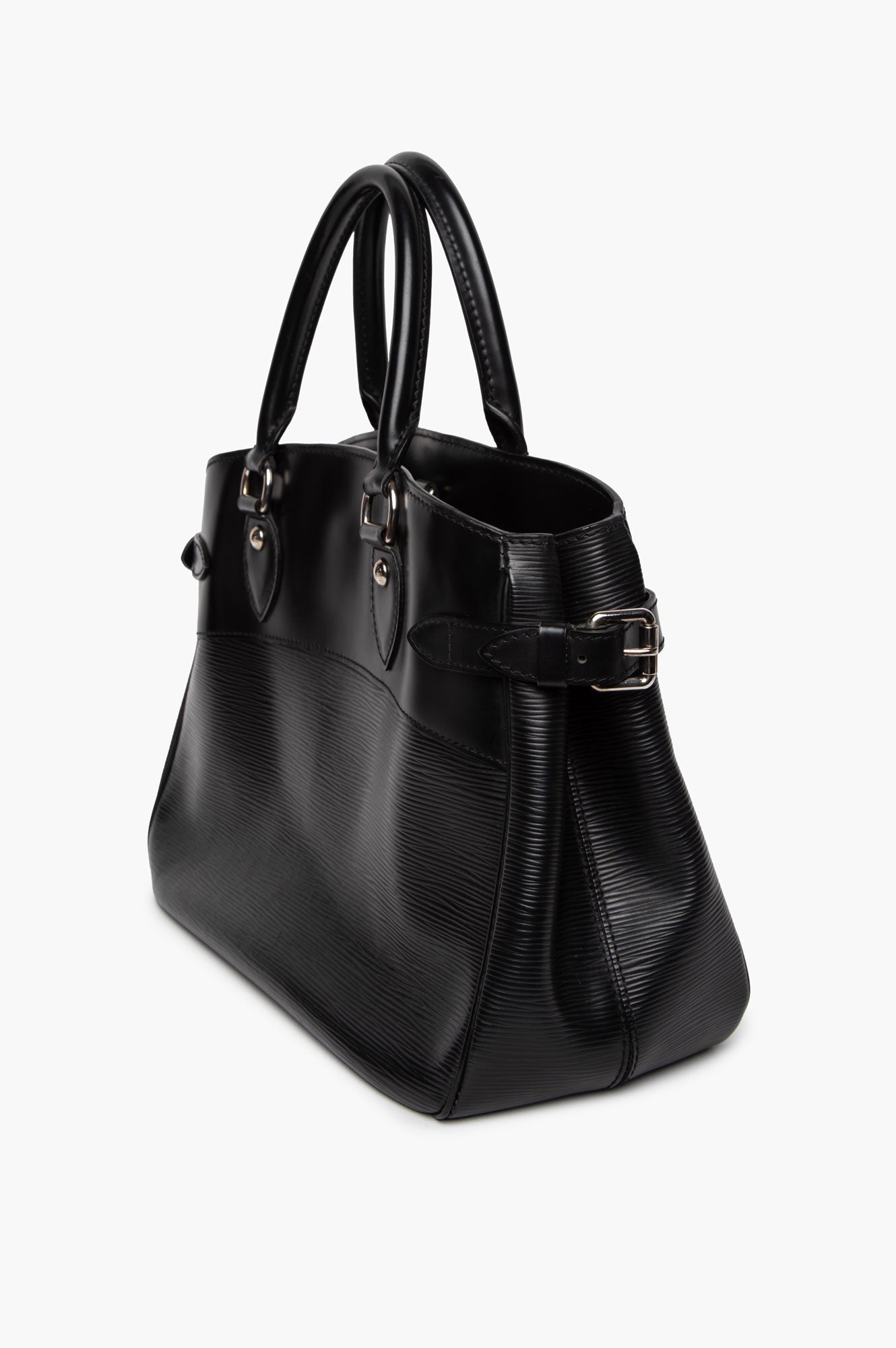 Louis Vuitton Black Epi Leather Passy PM Bag