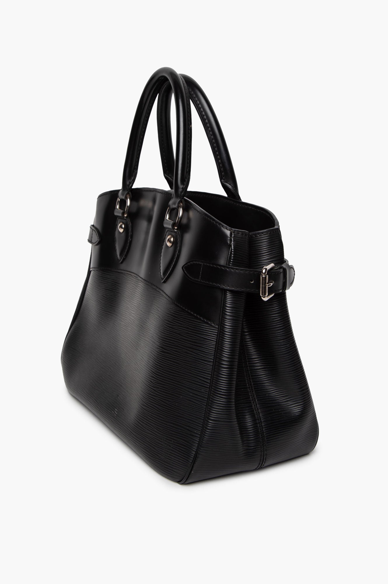 Louis Vuitton Black Epi Leather Passy PM Bag