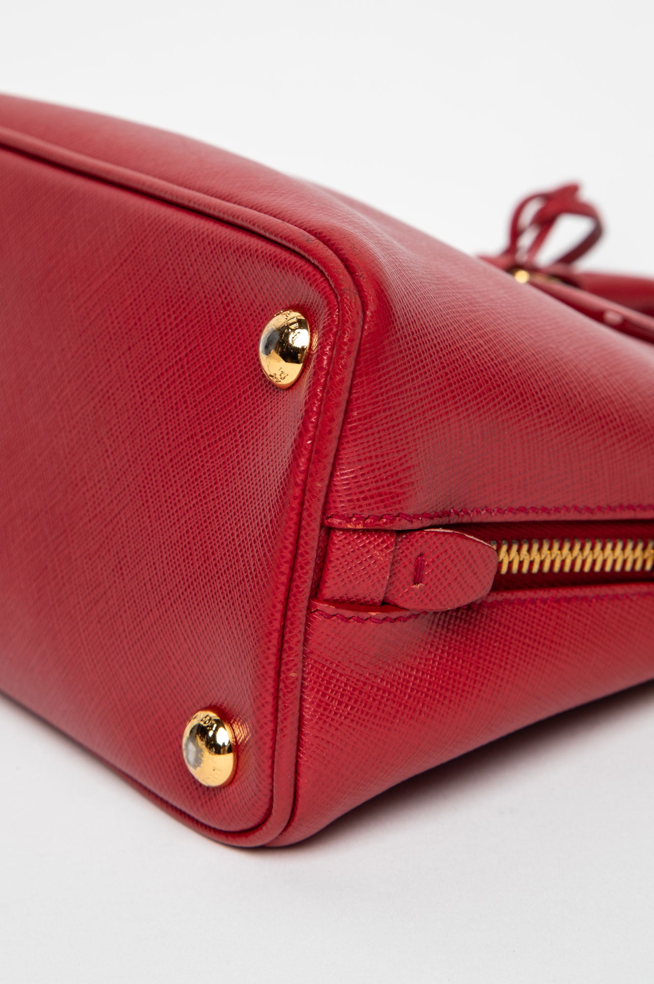 Prada Pink Saffiano Lux Small Promenade Bag