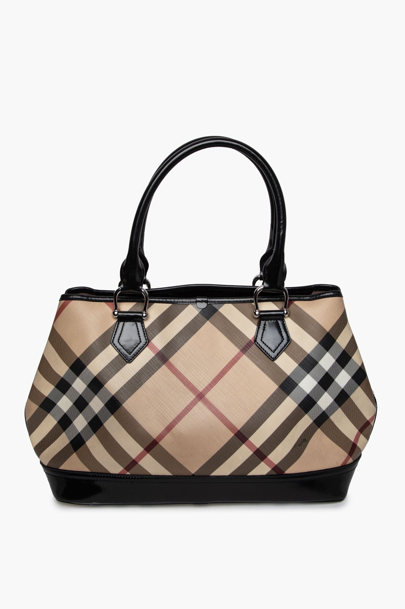 Burberry Super Nova Check Large Eden Tote