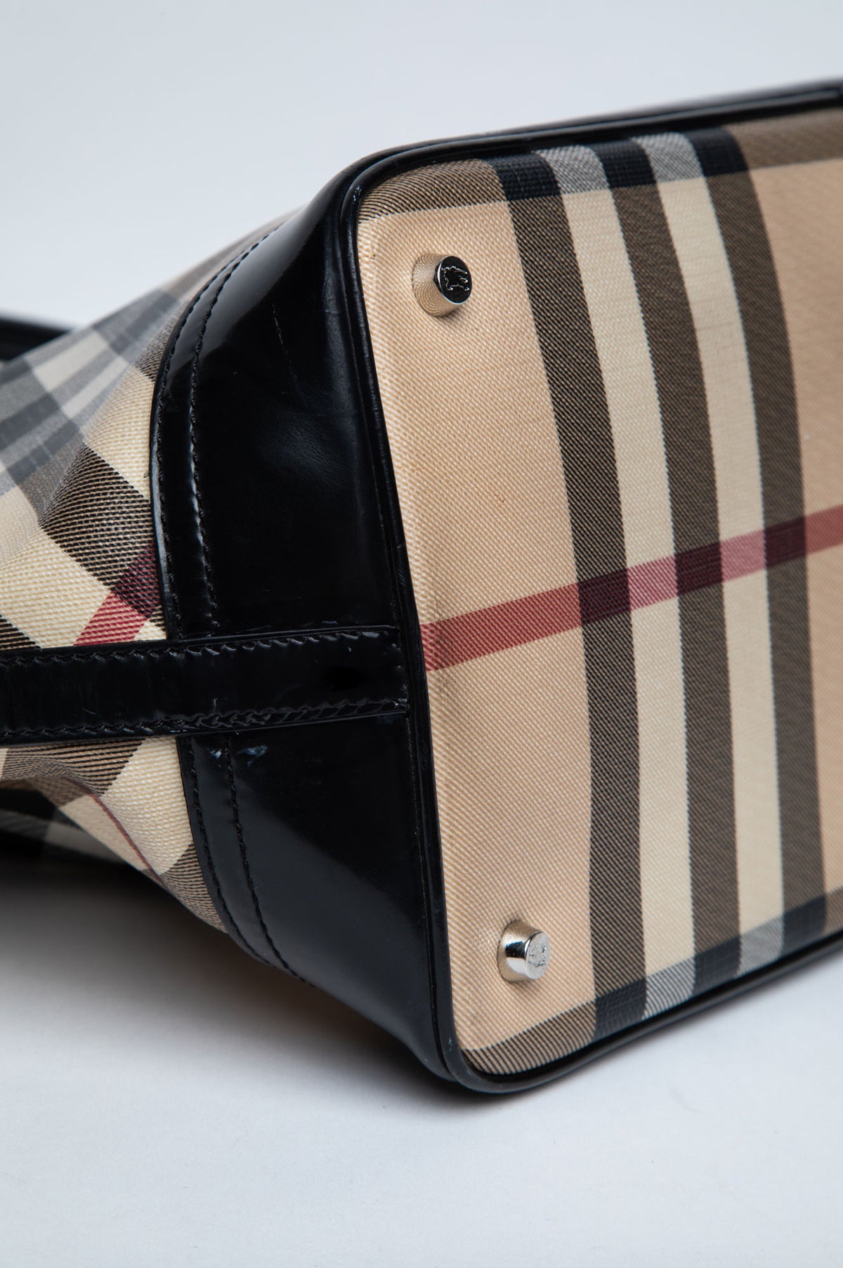 Burberry Super Nova Check Large Eden Tote