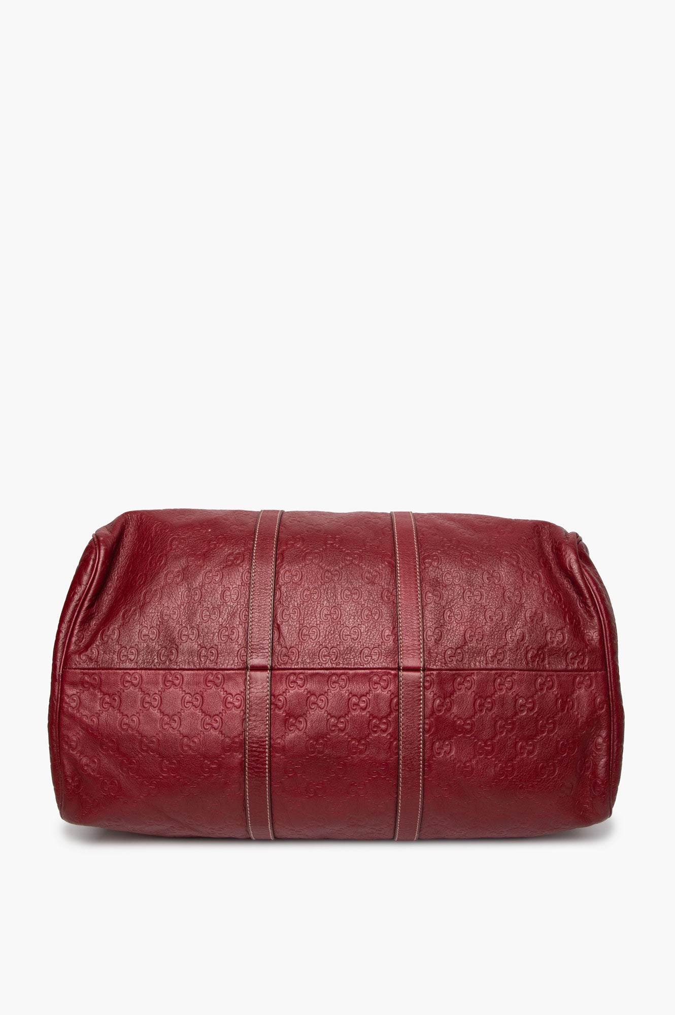 Gucci Burgundy Guccissima Leather Joy Boston Bag