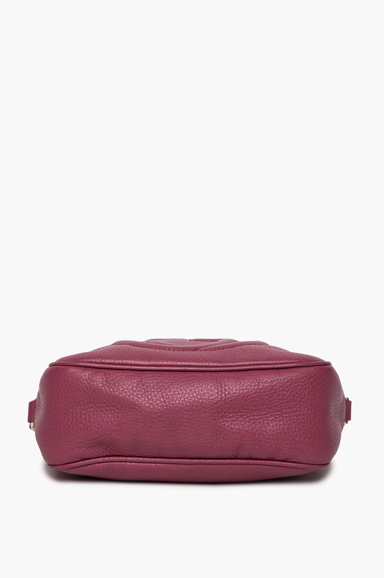 Gucci Peonia Pebbled Calfskin Small Soho Disco Crossbody Bag